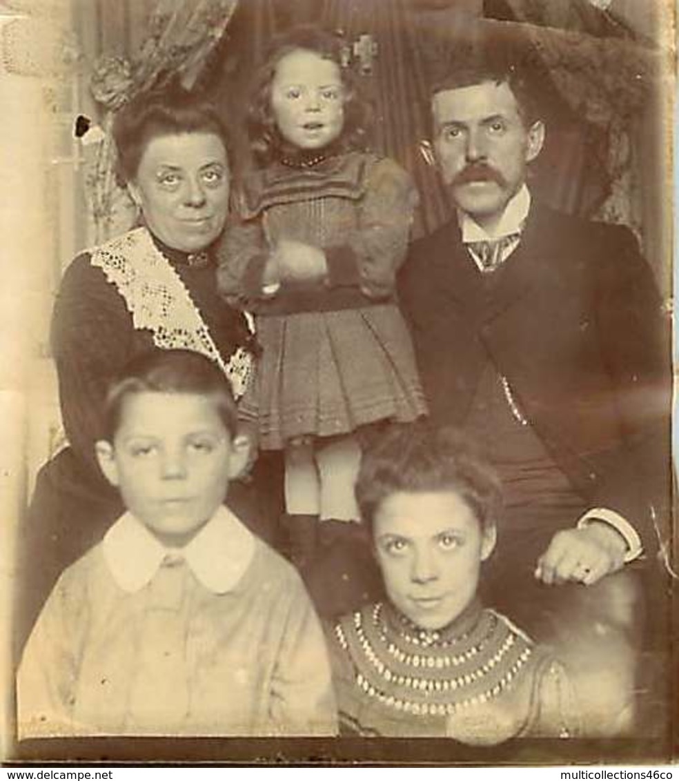 041218 - GENEALOGIE Familles DUJARDIN CAILLET - époux Jeanne DUJARDIN Henri CAILLET 3 Enfants Maurice Suzanne Simone - Genealogía