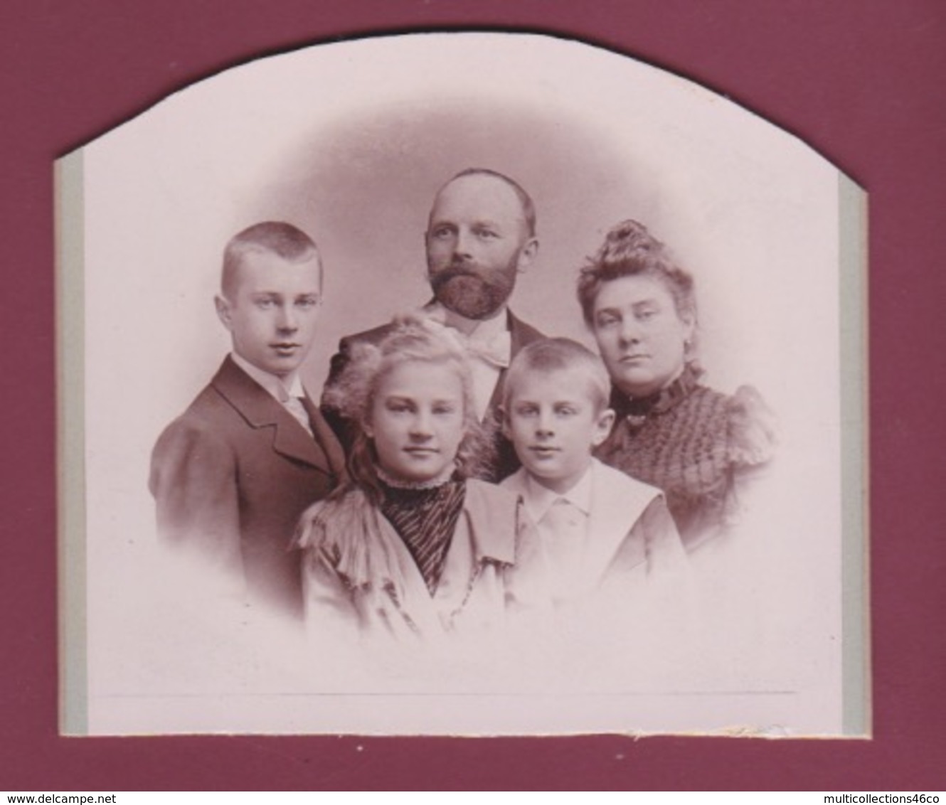 041218 - GENEALOGIE Familles DUJARDIN CAILLET - Famille Jules DUJARDIN Ses 3 Enfants Lucien Fernande René - Genealogy