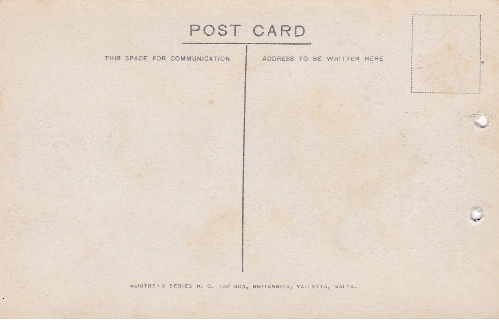 Old Post Card Of Maglio Gardens,Malta,R86. - Malta