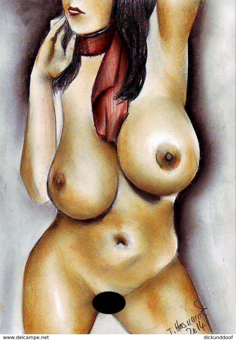 PAYSAGES DE CORPS D' UNE FEMME NU, Akt, Nude  PEINTURE PASTEL  Signé - Pastels