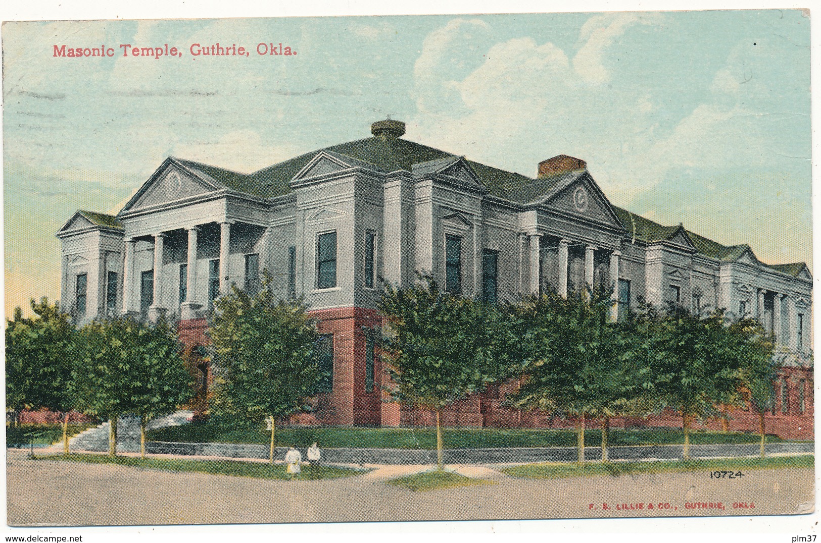 OKLA - GUTHRIE - Masonic Temple - Guthrie