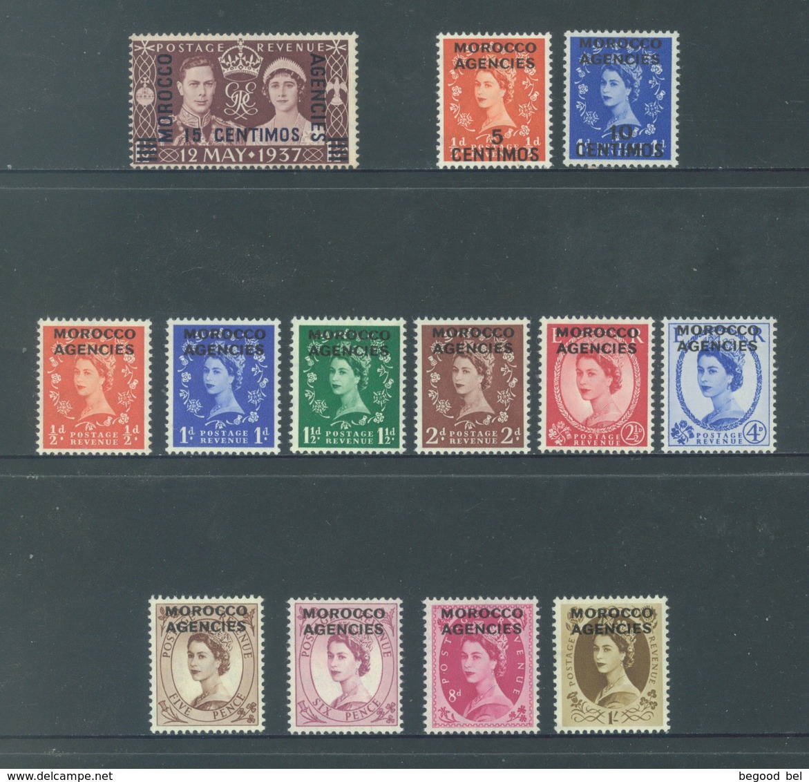 MOROCCO AGENCIES - MLH/*. - 3 SETS - Yv 70 63-70 93-94 -  Lot 18428 - Bureaux Au Maroc / Tanger (...-1958)