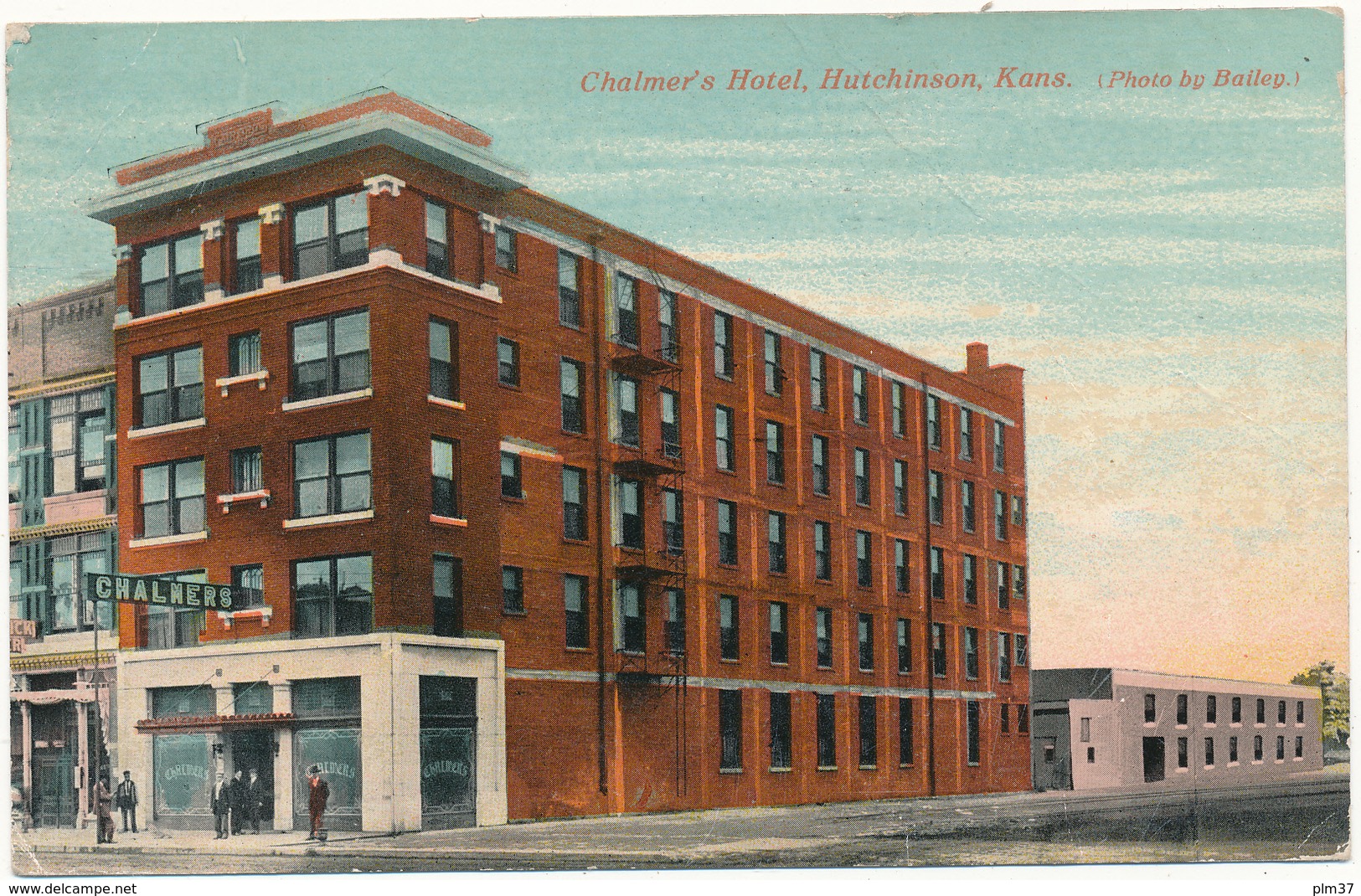 KANSAS - HUTCHINSON - Chalmer's Hotel - Autres & Non Classés