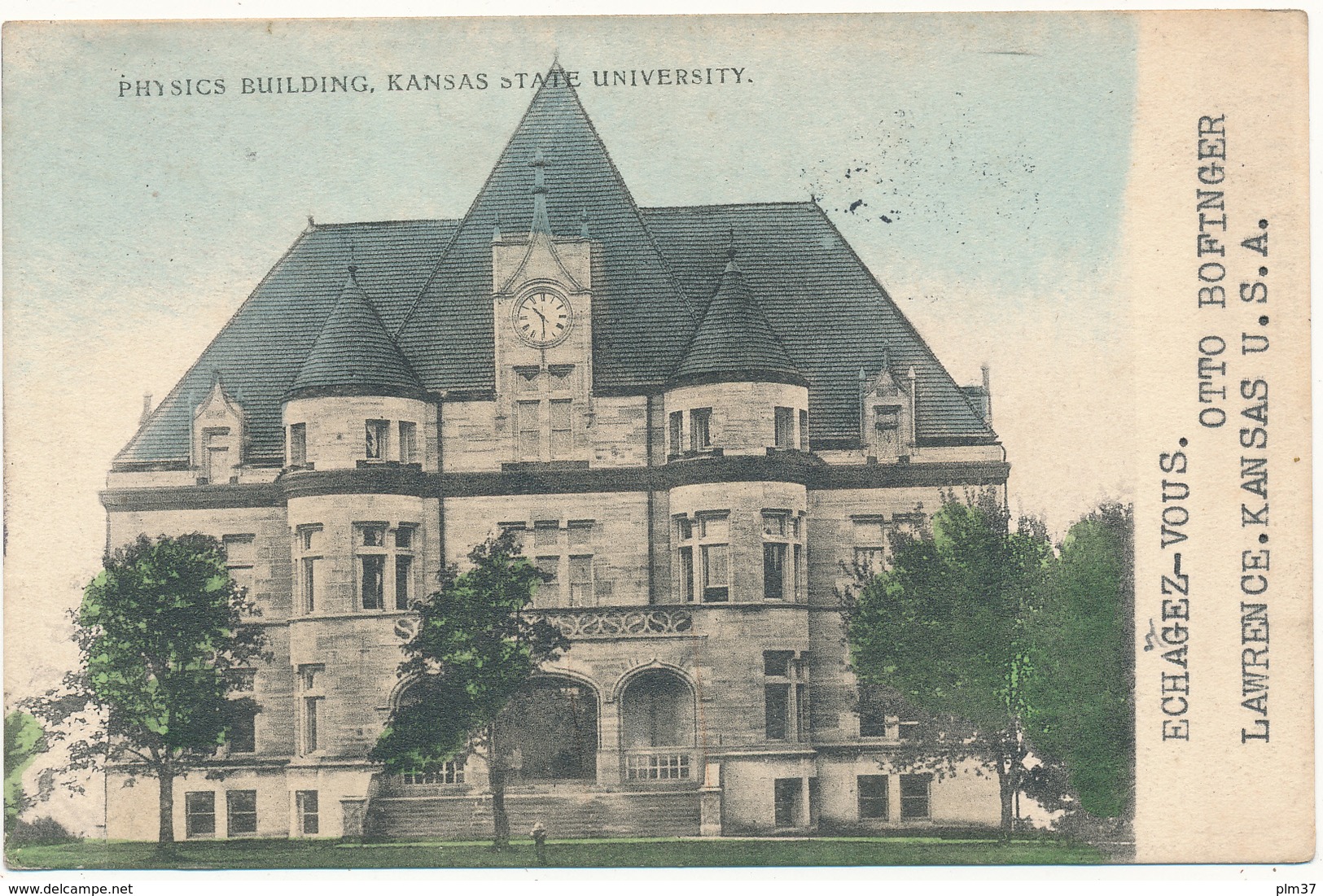 KANSAS - LAWRENCE - University, Physics Building - Lawrence