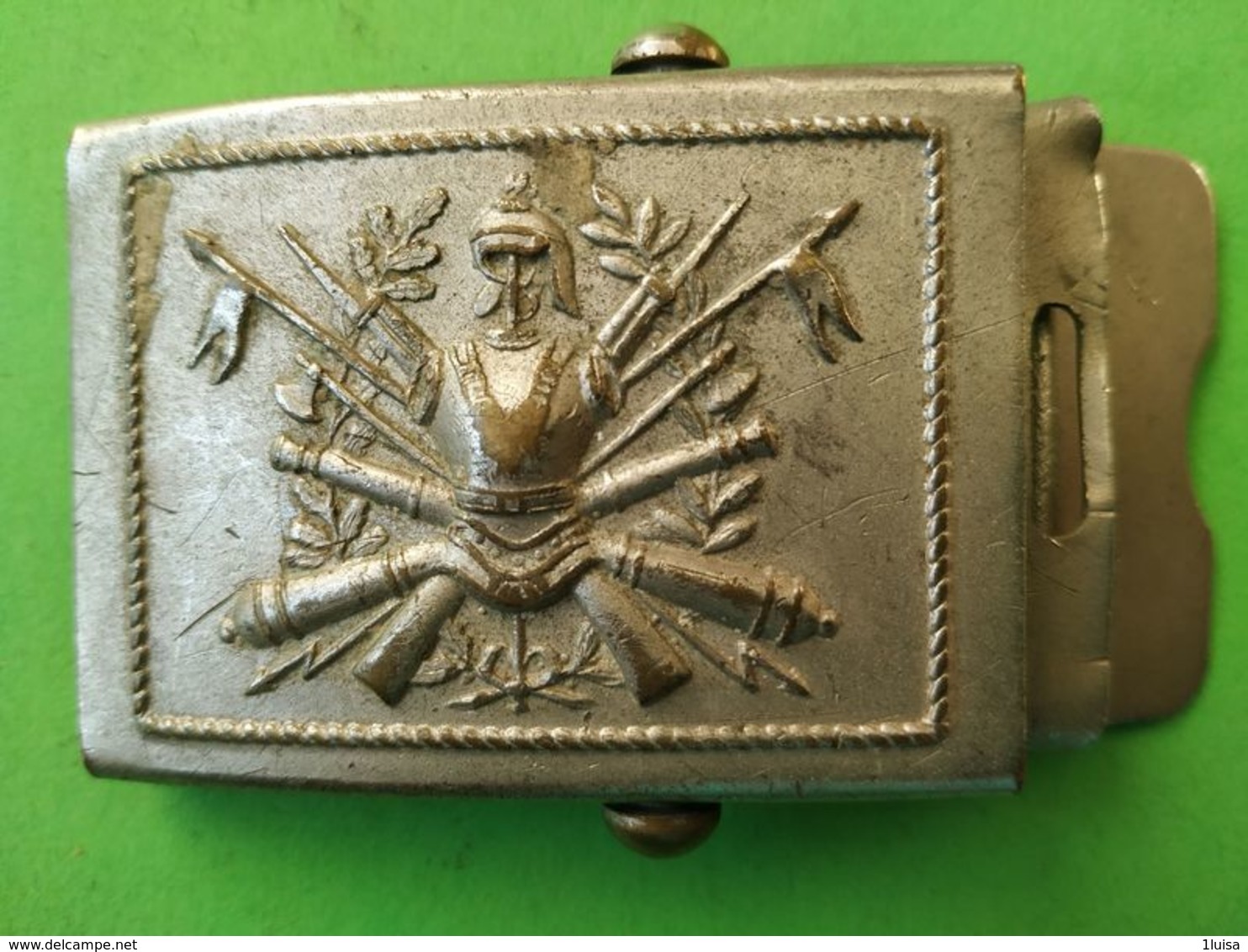 FIBBIA DA CINTURA BELT BUCKLE Italia Esercito - Altri & Non Classificati