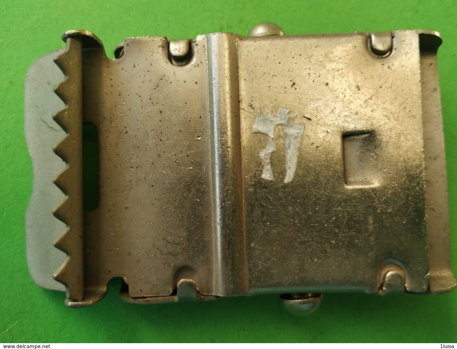 FIBBIA DA CINTURA BELT BUCKLE Italia Esercito - Altri & Non Classificati