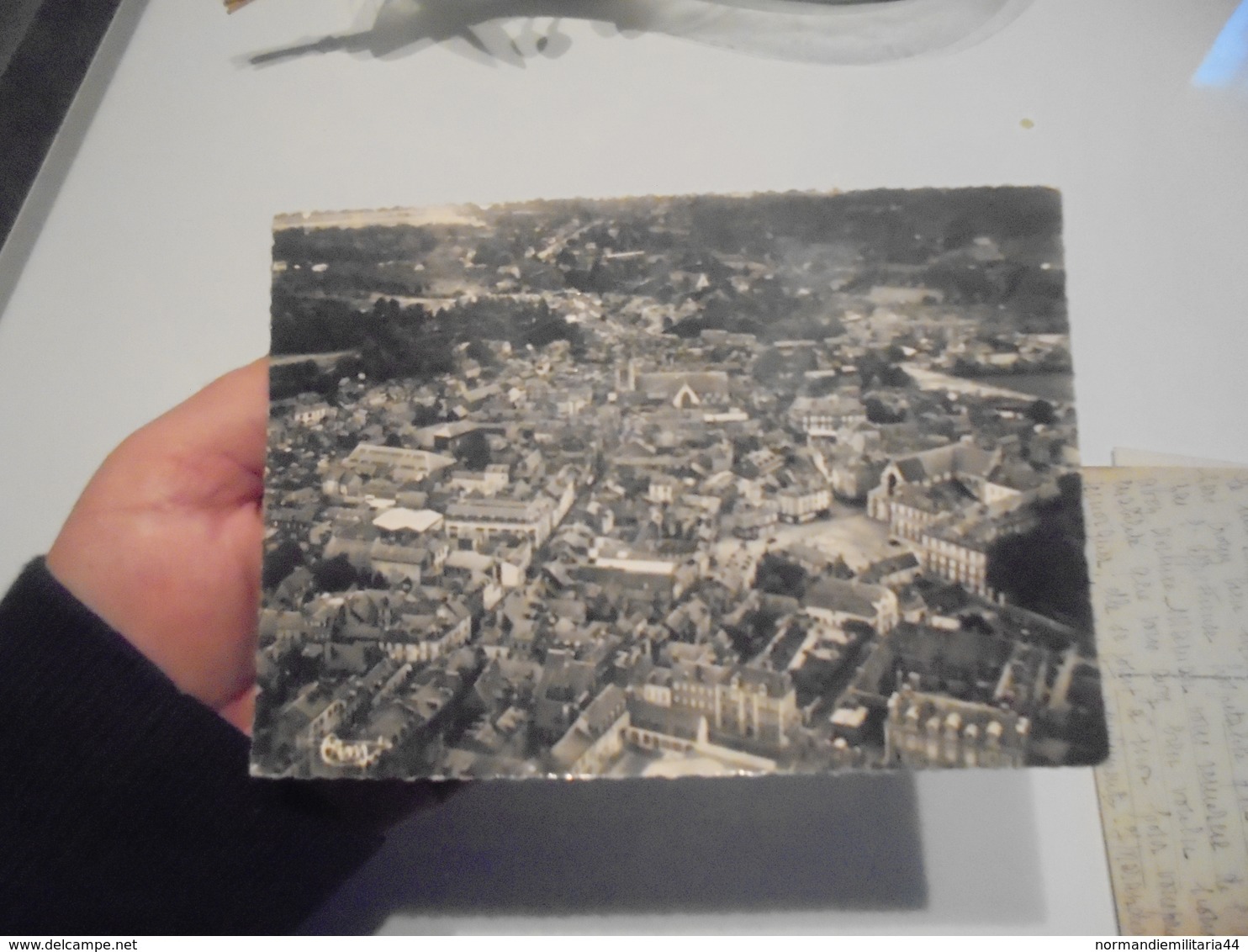 Bernay Vue Aerienne Rue Thiers Et Place Jacques Daviel - Bernay