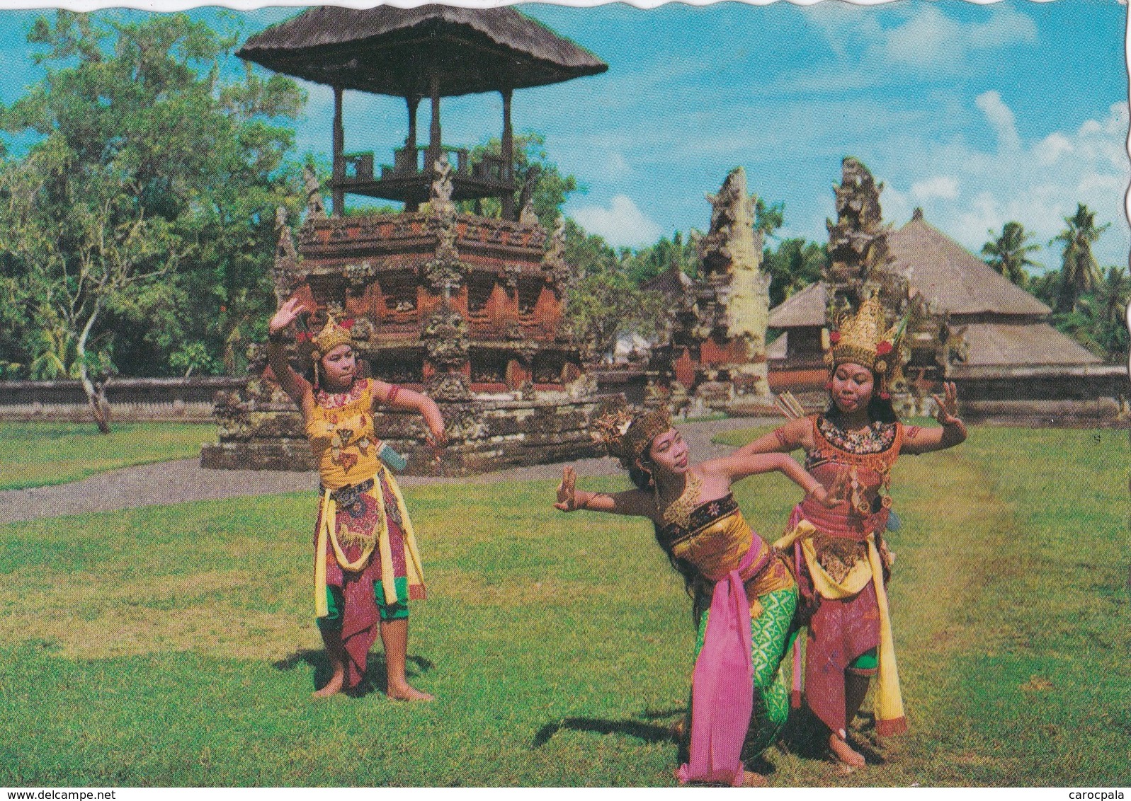 Carte 1960 TARI RAMAYANA BALI / RAMA DAN SINTA YANG DIDAMPINGO OLEH LAKSAMANA - Indonésie