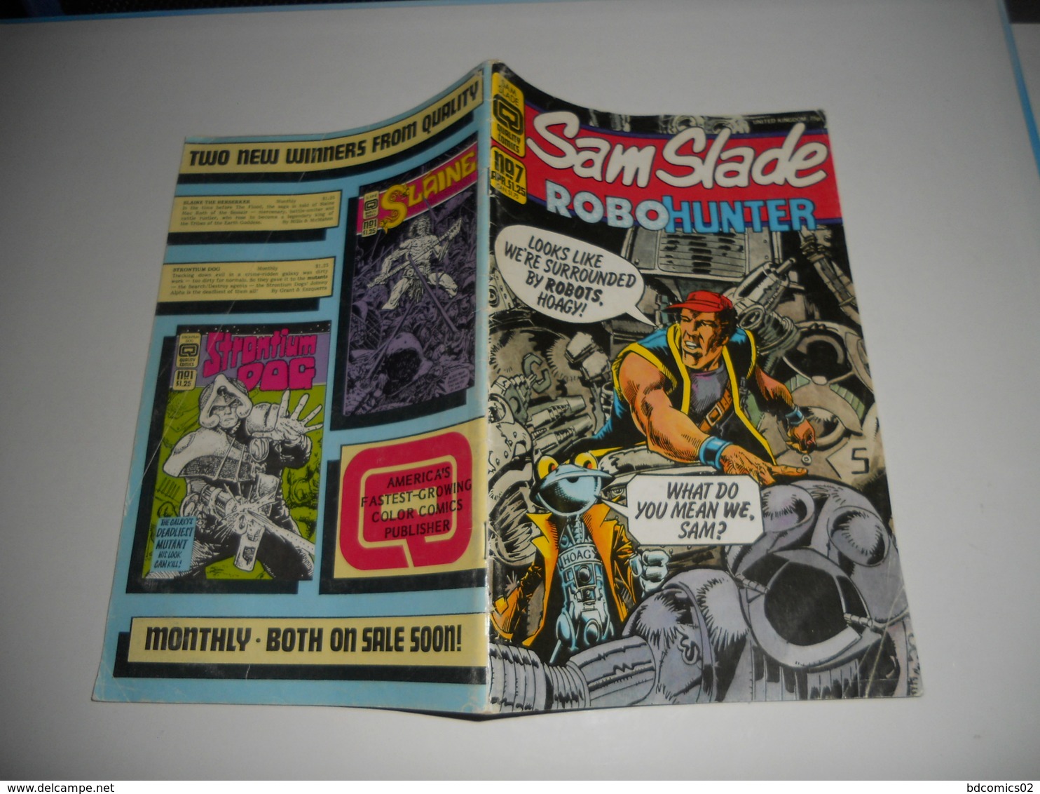 SAM SLADE ROBOHUNTER N°7 EN VO - Marvel