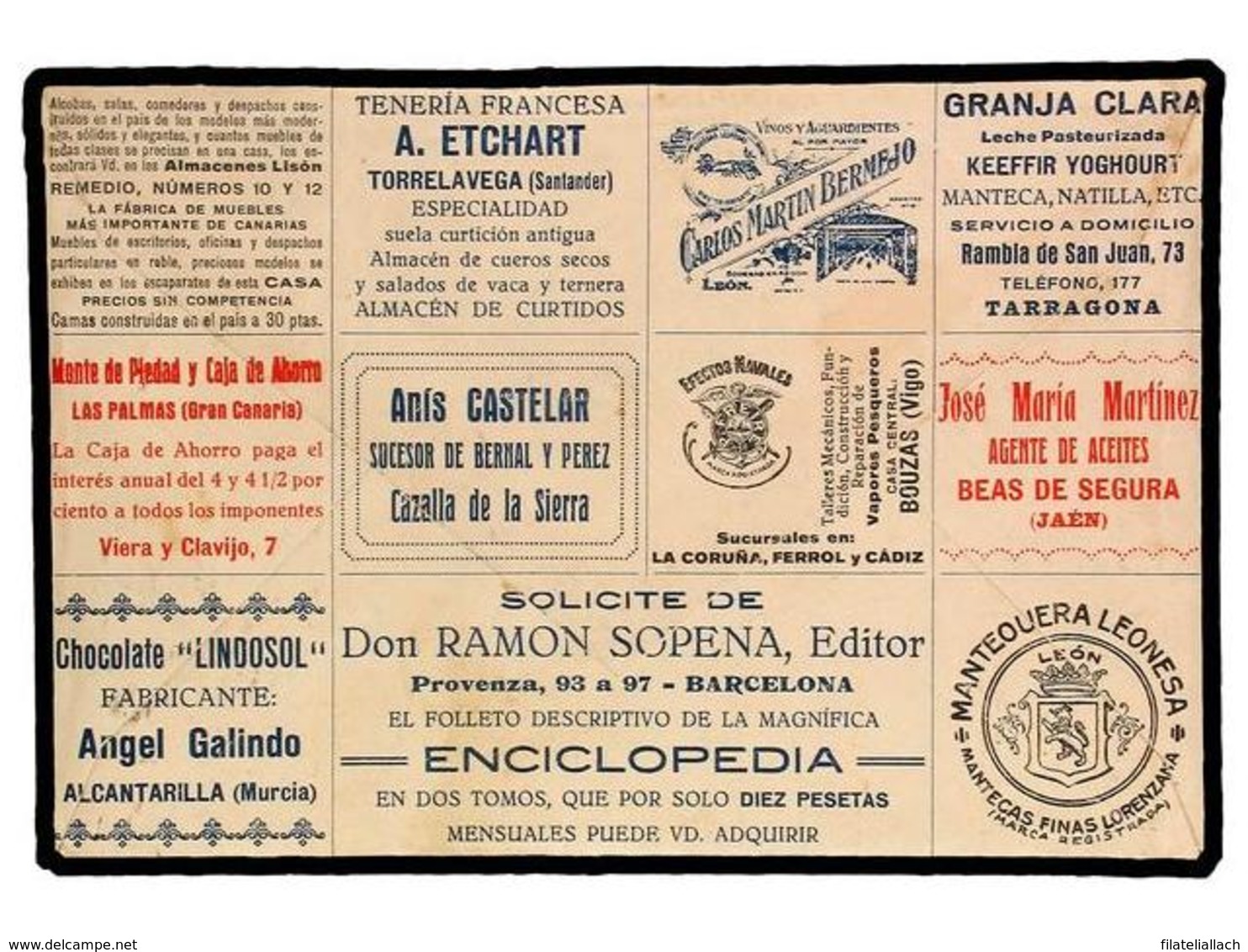 SPAIN POSTAL STATIONERY - Otros & Sin Clasificación