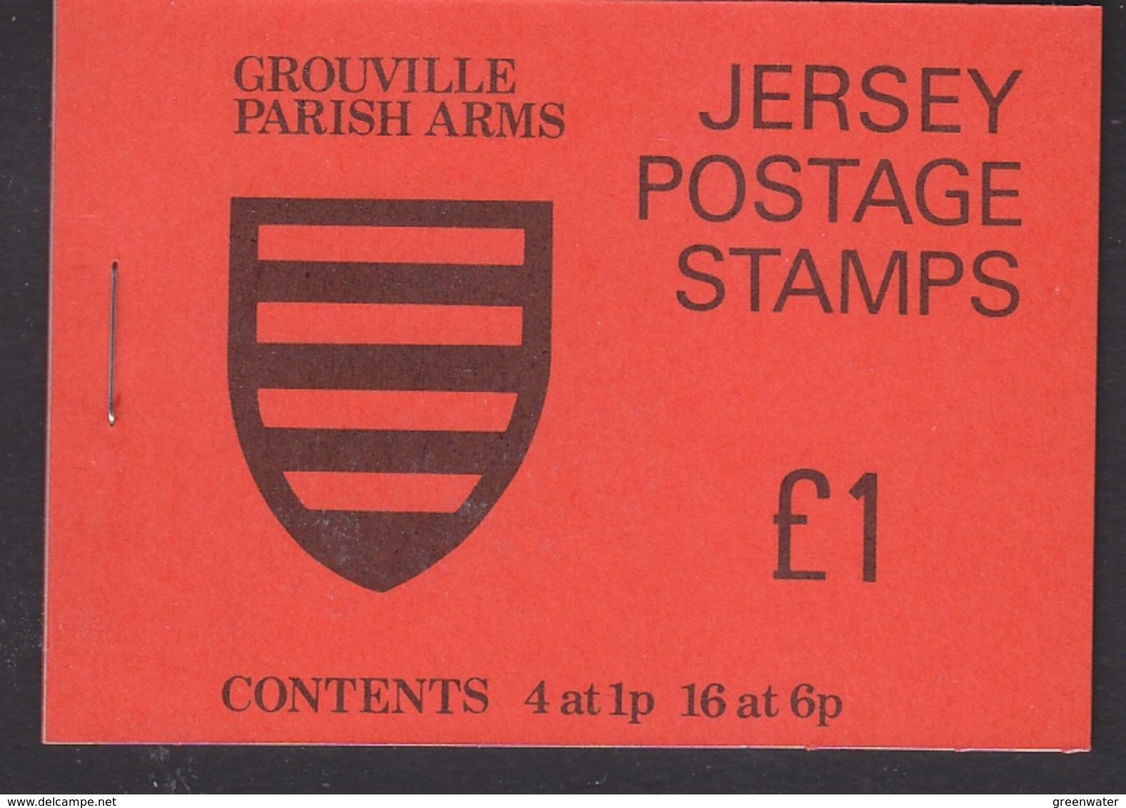 Jersey 1978 Grouville Parish Arms Booklet ** Mnh (41418) - Jersey