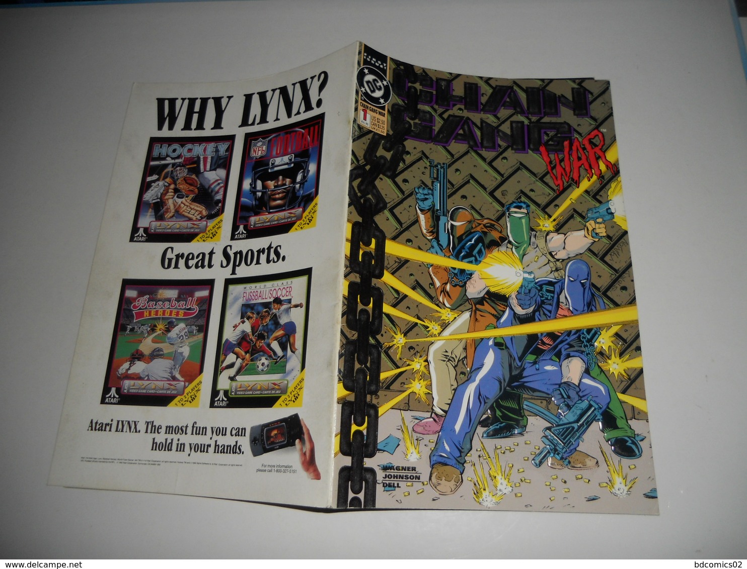 CHAIN GANG WAR . N° 1 - 6 . DC COMICS . 1993  EB V O - Marvel