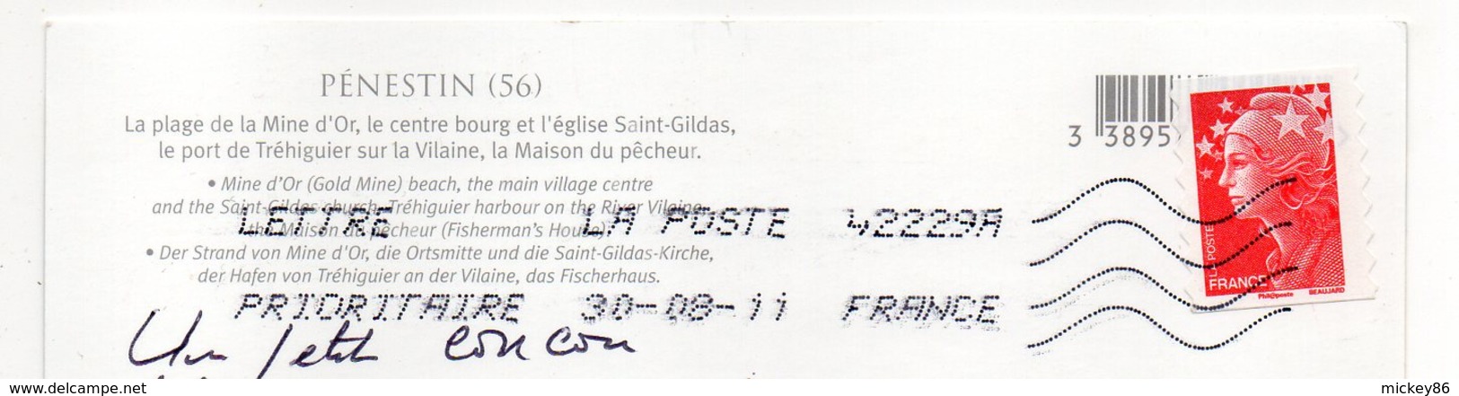 PENESTIN--2011-- Multivues  --timbre --cachet Toshiba - Pénestin