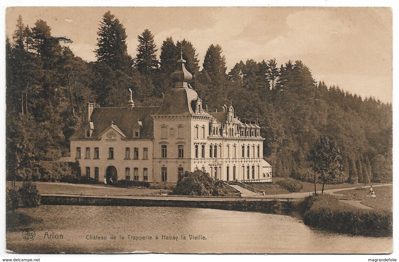 CPA PK  ARLON  CHATEAU DE LA TRAPPERIE A HABAY LA VIEILLE - Autres & Non Classés