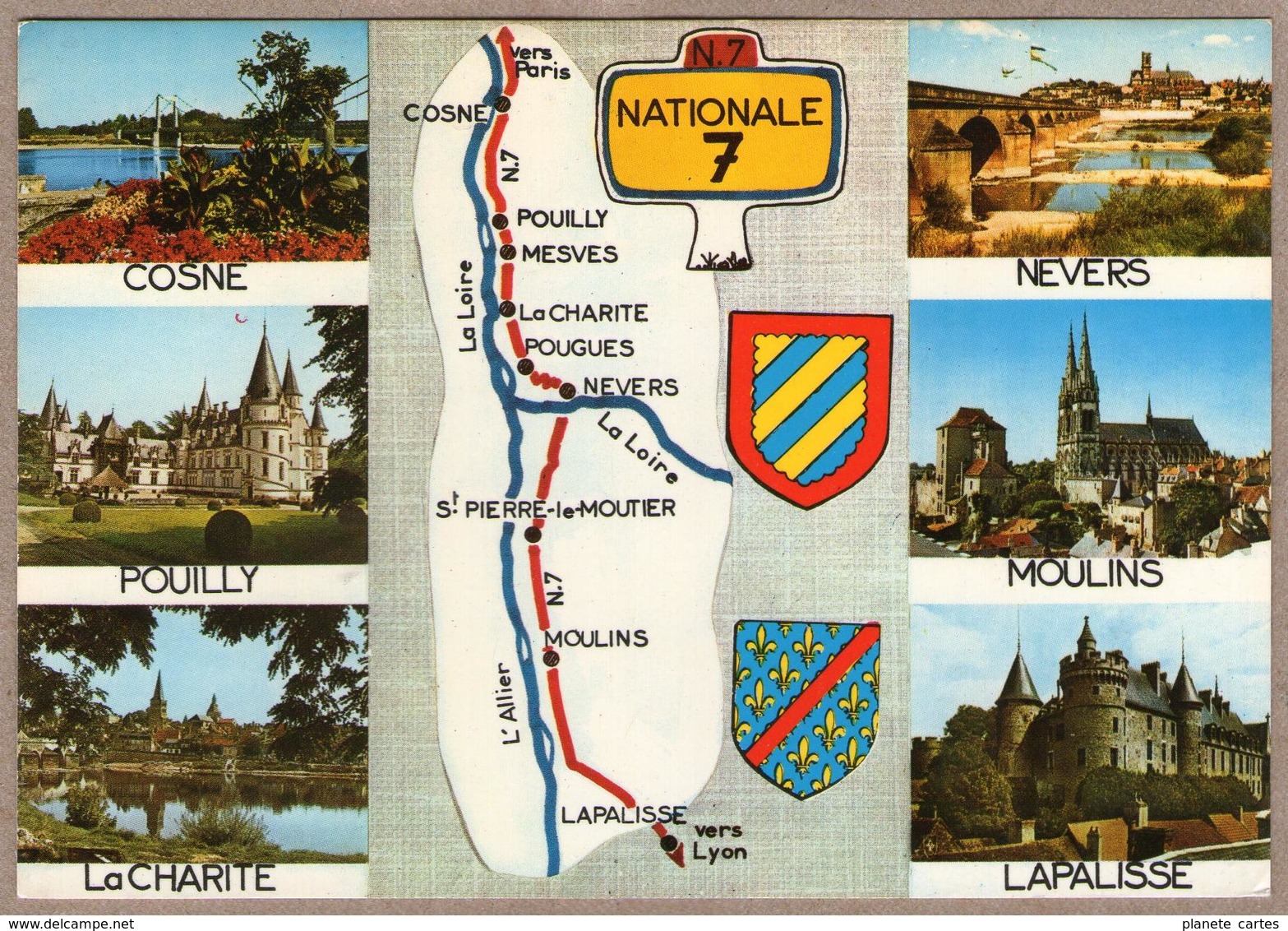 Route Nationale 7 De Cosne Sur Loire à Lapalisse - RN 7 - Otros & Sin Clasificación