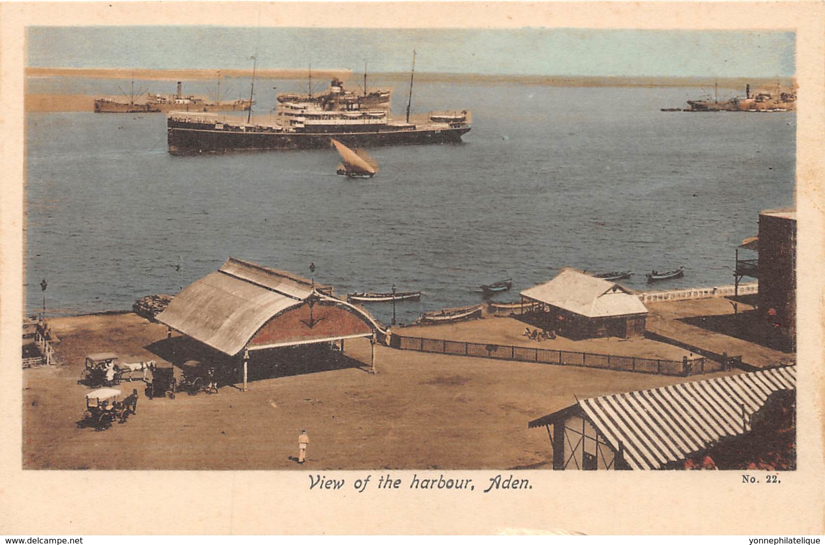 Aden / 05 - View Of The Harbour - Yémen