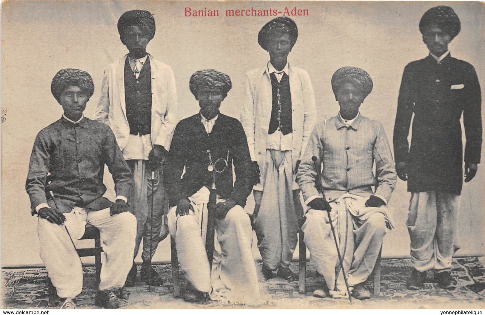 Aden / 16 - Banian Merchants - Yémen