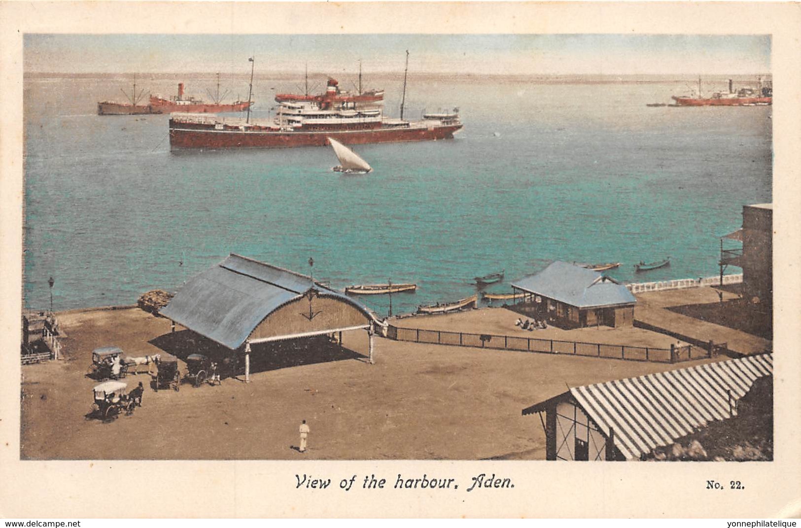 Aden / 31 - View Of The Harbour - Yémen