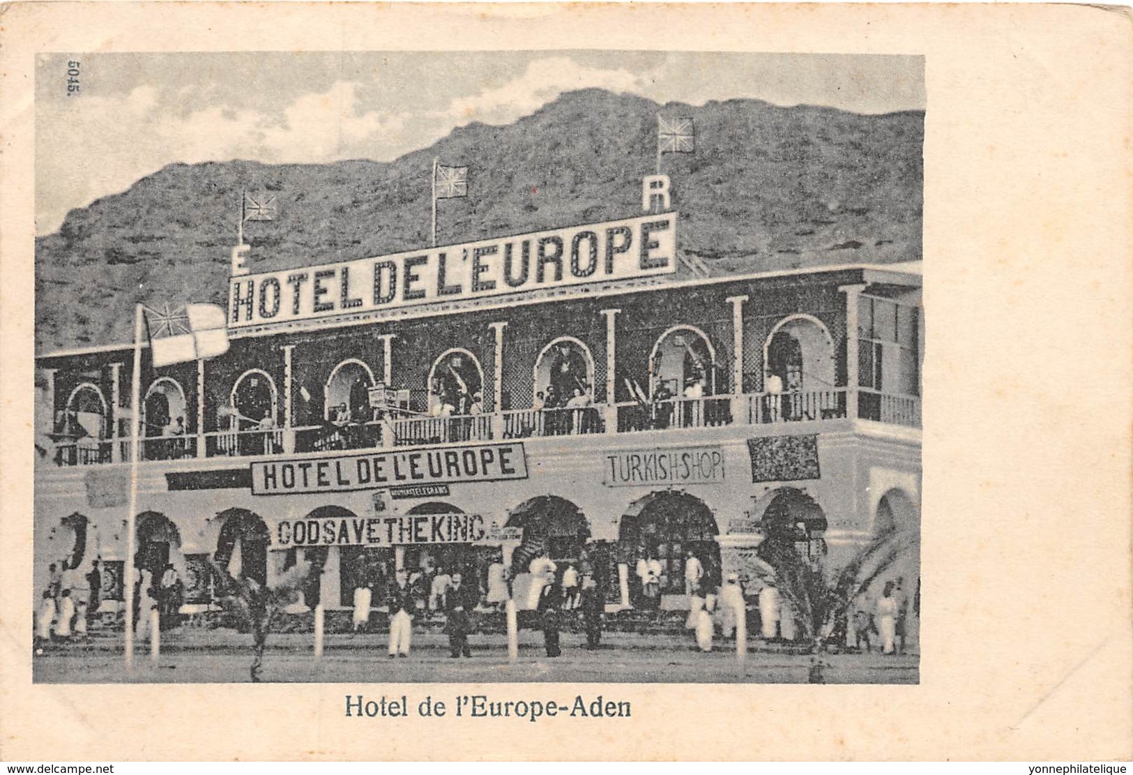 Aden / 36 - Hôtel De L' Europe - Jemen