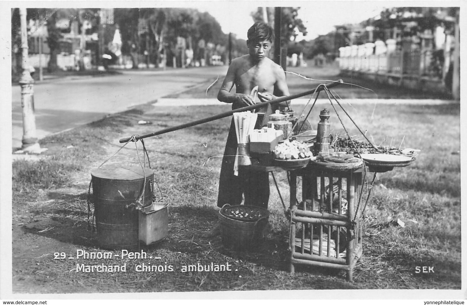 Cambodge / 04 - Phnom Penh - Marchand Chinois Ambulant - Cambodge