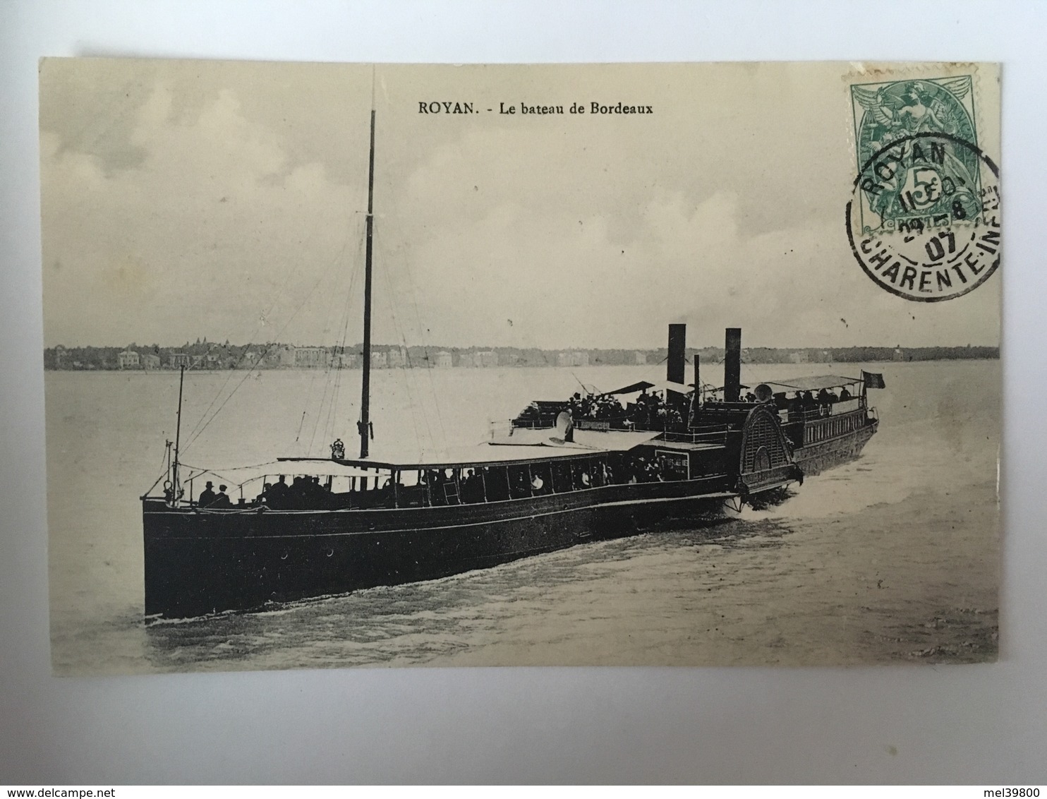 Royan - Le Bateau De Bordeaux - Royan