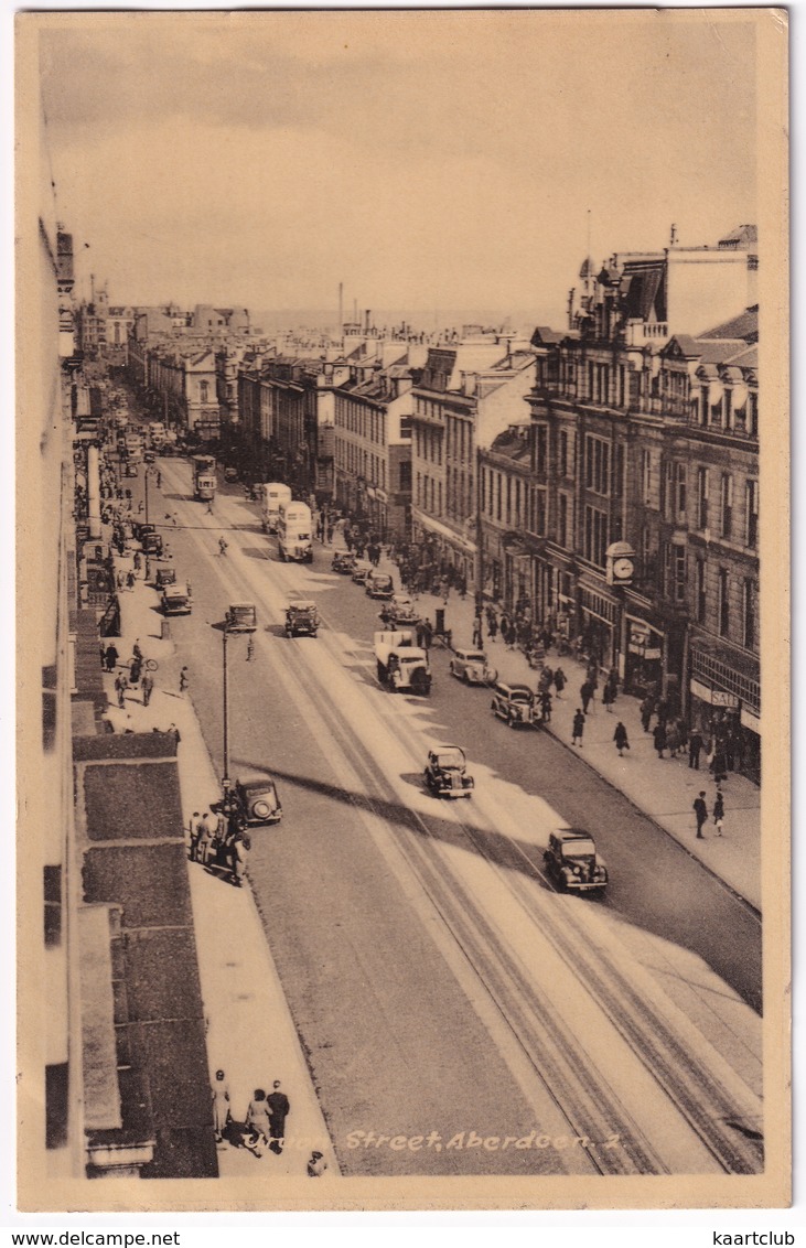 Aberdeen: MORRIS TEN, FORD PREFECT, OLDTIMER CARS - Union Street - Scotland - Turismo