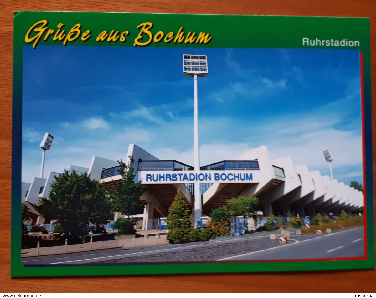 Bochum Stadium Cartolina Stadio Postcard Stadion AK Carte Postale Stade Estadio - Calcio