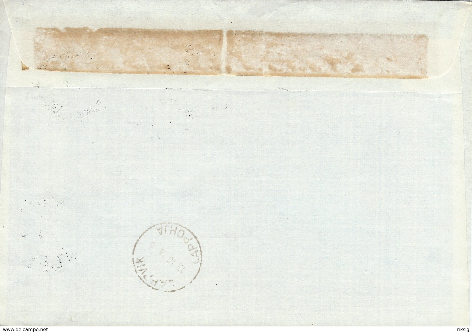 Finland   Registered Cover. Used 1978.  H-1401 - Covers & Documents