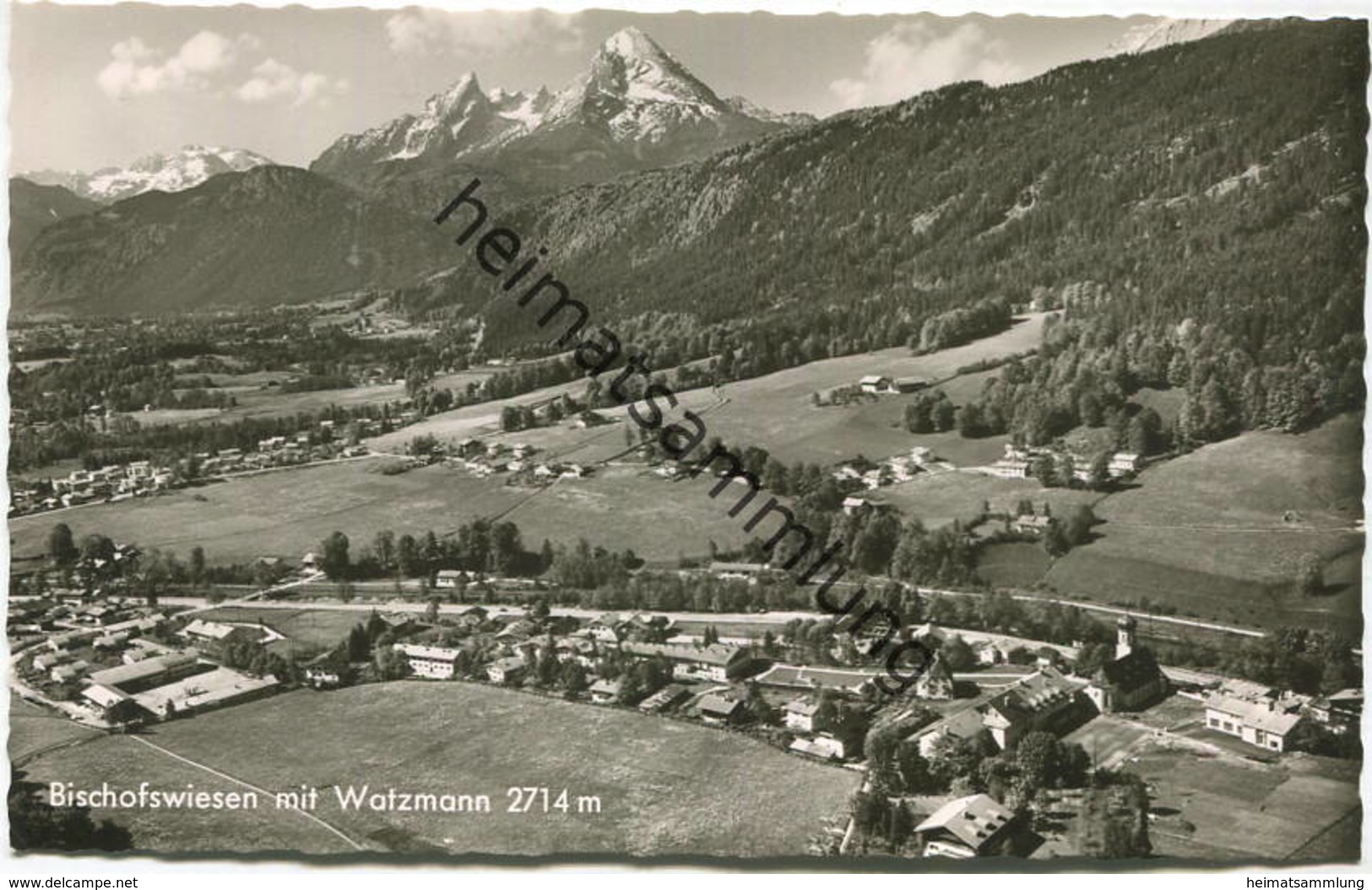 Bischofswiesen - Foto-AK - Verlag E. Steger Berchtesgaden - Bischofswiesen