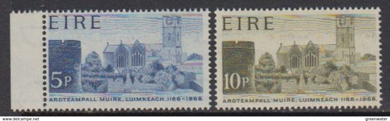 Ireland 1968  St. Mary's Cathedral 2v ** Mnh (41424F) - Ongebruikt