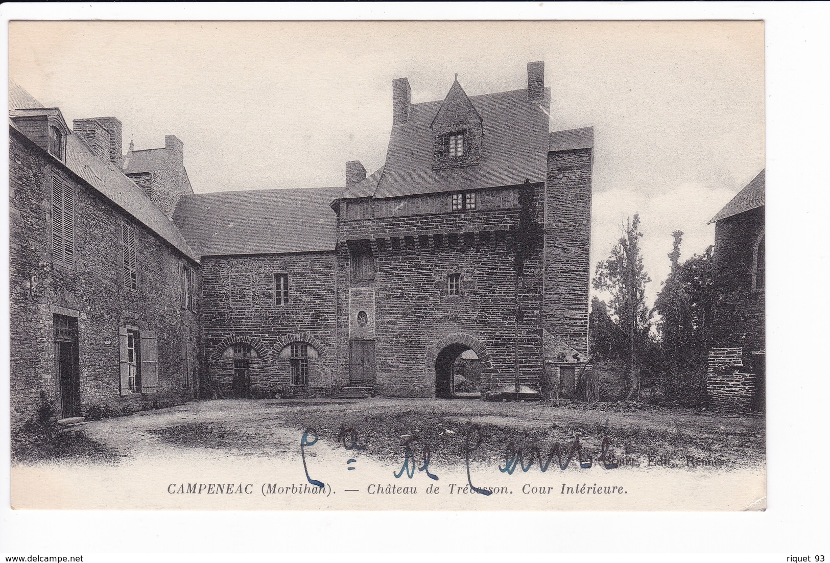 CAMPENEAC - Château De Trécesson - Cour Interieur - Other & Unclassified