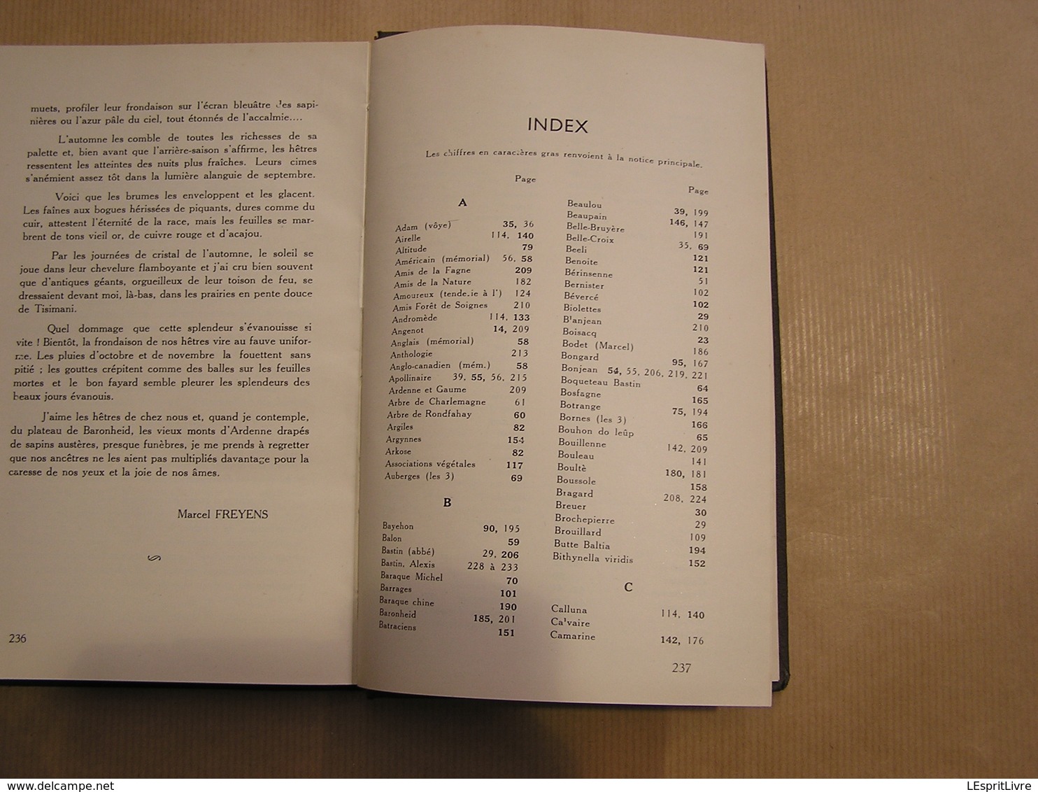 GUIDE DE LA FAGNE Freyens 1947 Régionalisme Nature Eupen Malmédy Jalhay Botrange Gileppe Hautes Fagnes Neu Hattlich - België