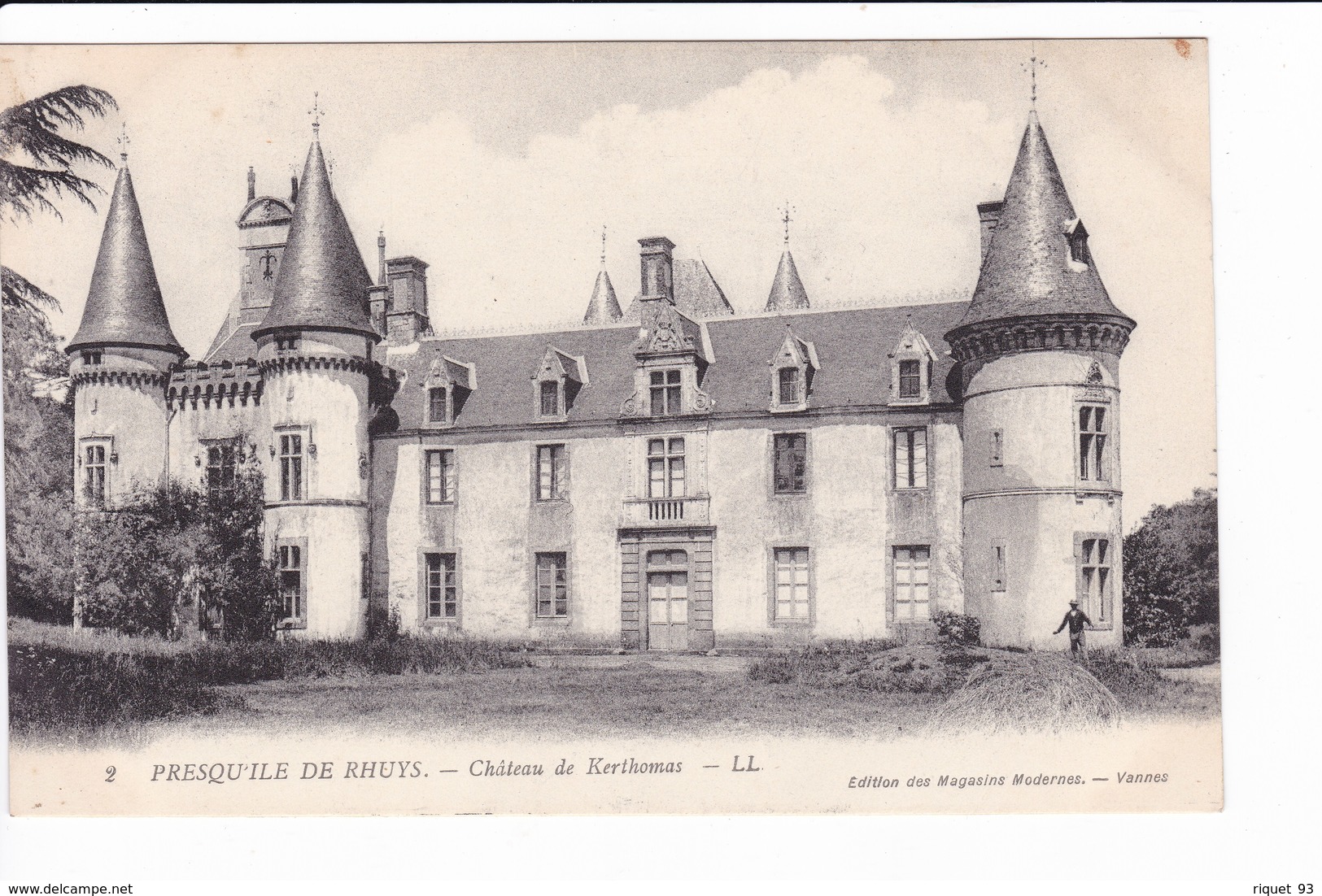 2 - PRESQU'ILE DE RHUYS - Château De Kerthomas  LL - Other & Unclassified