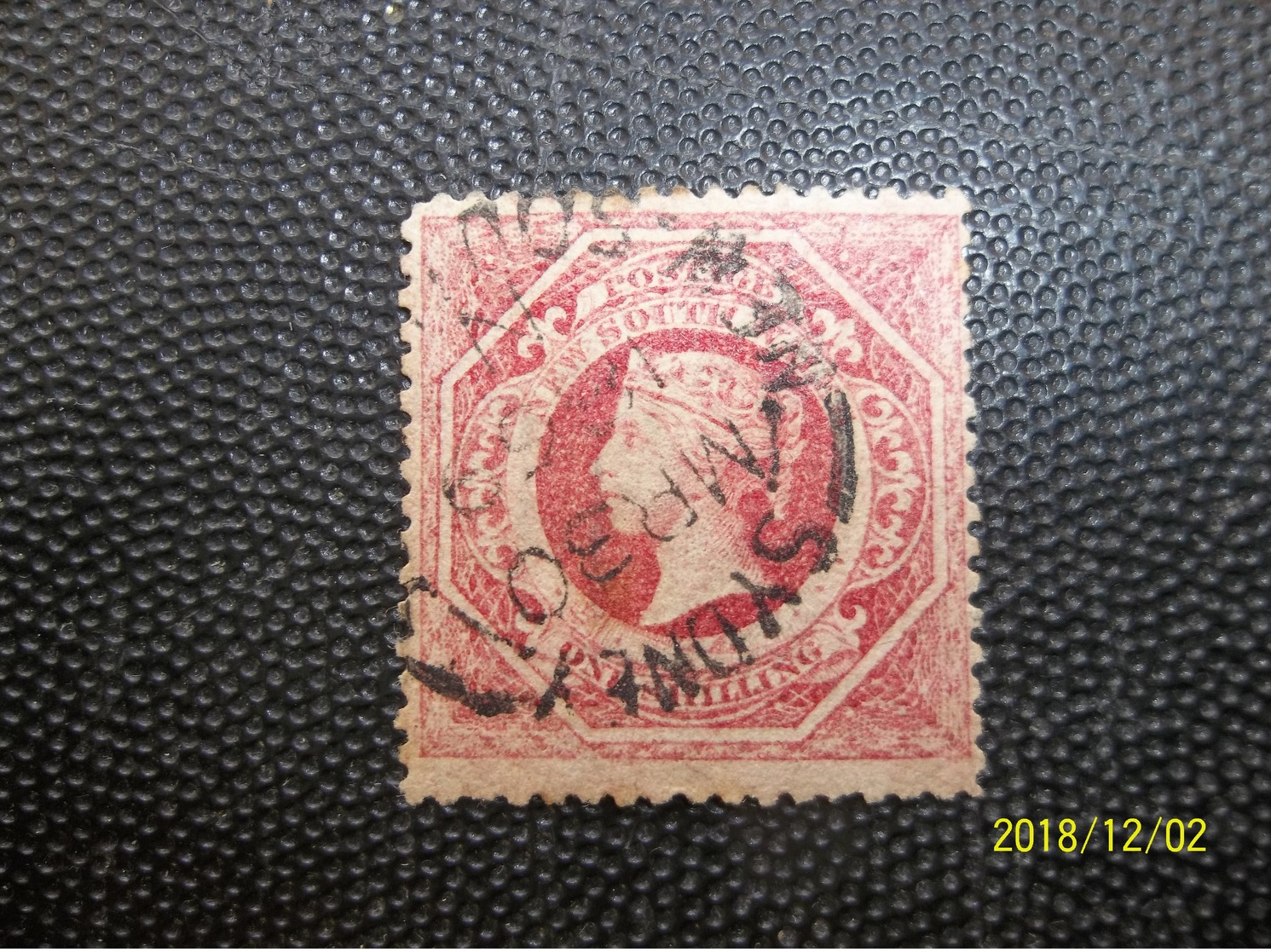 New South Wales, Australia: 1869 One Shilling Stamp In Used (#UK5) - Oblitérés