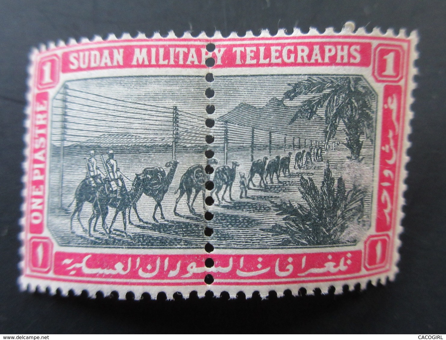 1898 Soudan Sg:SD T7 - 710 - Sudan Military Telegraphs - Neuf Très Légère Adhérance - Neufs