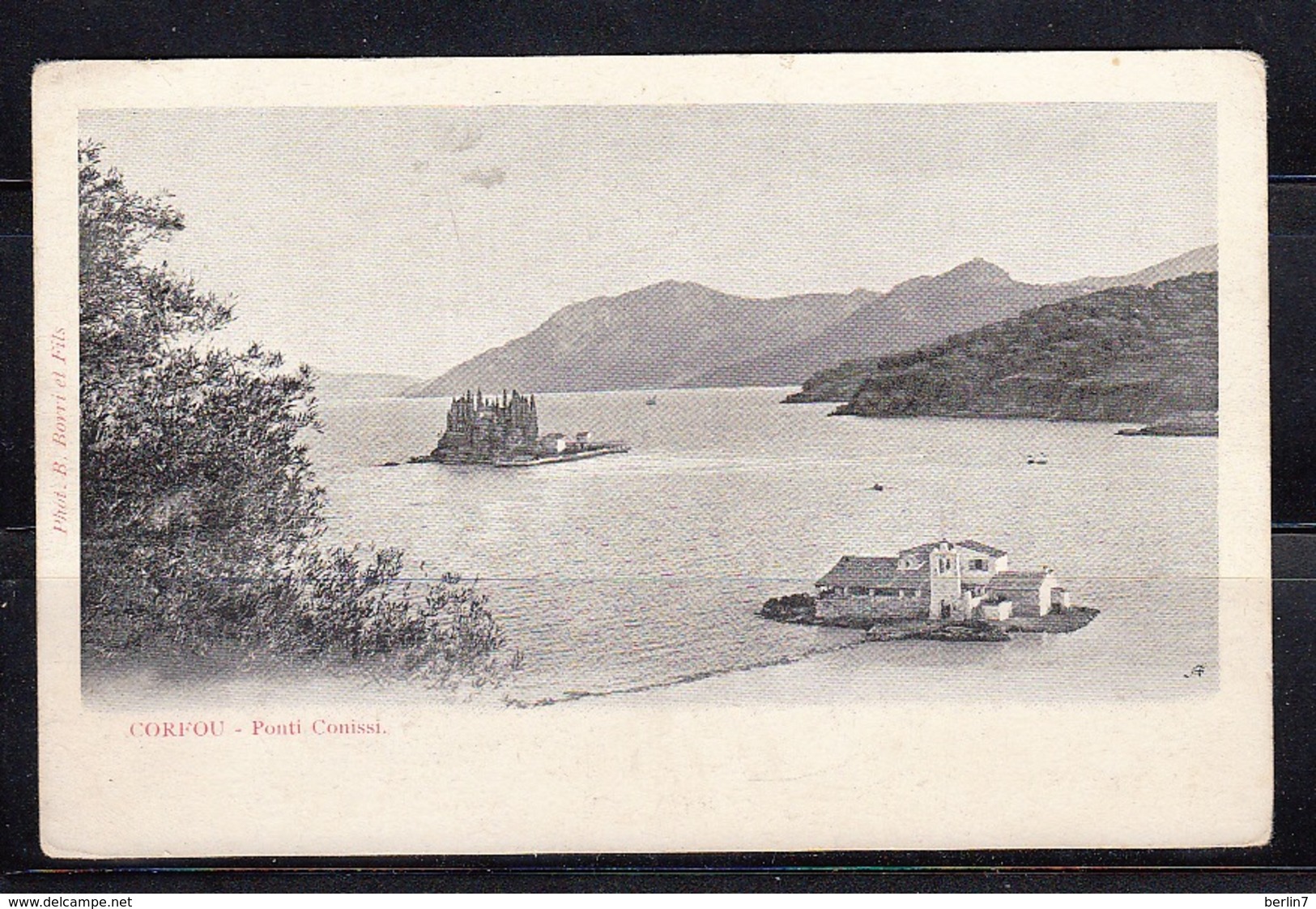 Greece Corfu Postcard Used - Grèce