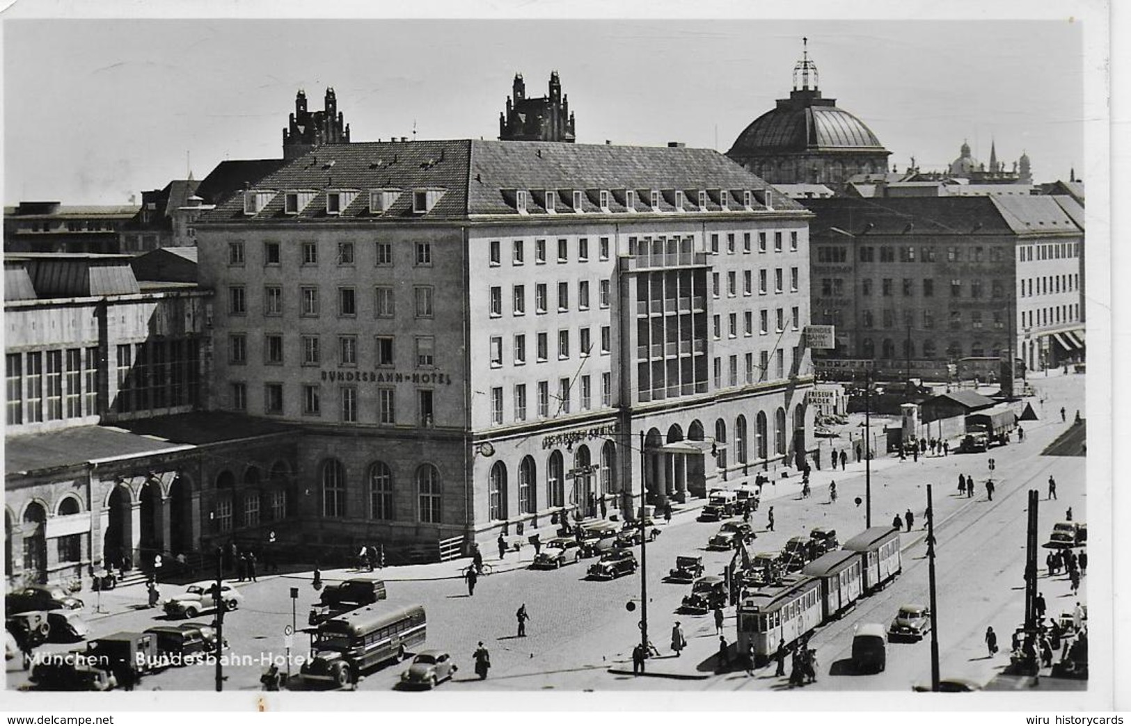AK 0093  München - Bundesbahn-Hotel / Verlag Sussmann Um 1950 - München