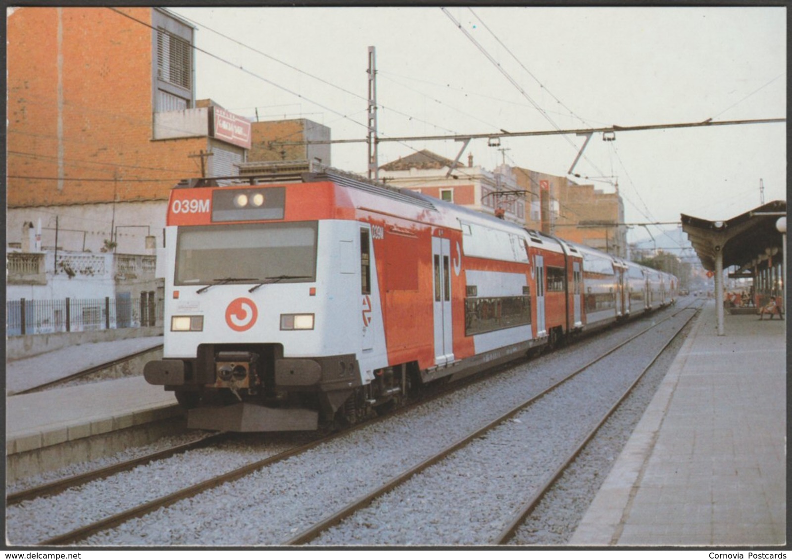 RENFE Serie 450 Unidad Eléctrica De Dos Pisos - Ferrocarril Tarjeta Postal - Trains