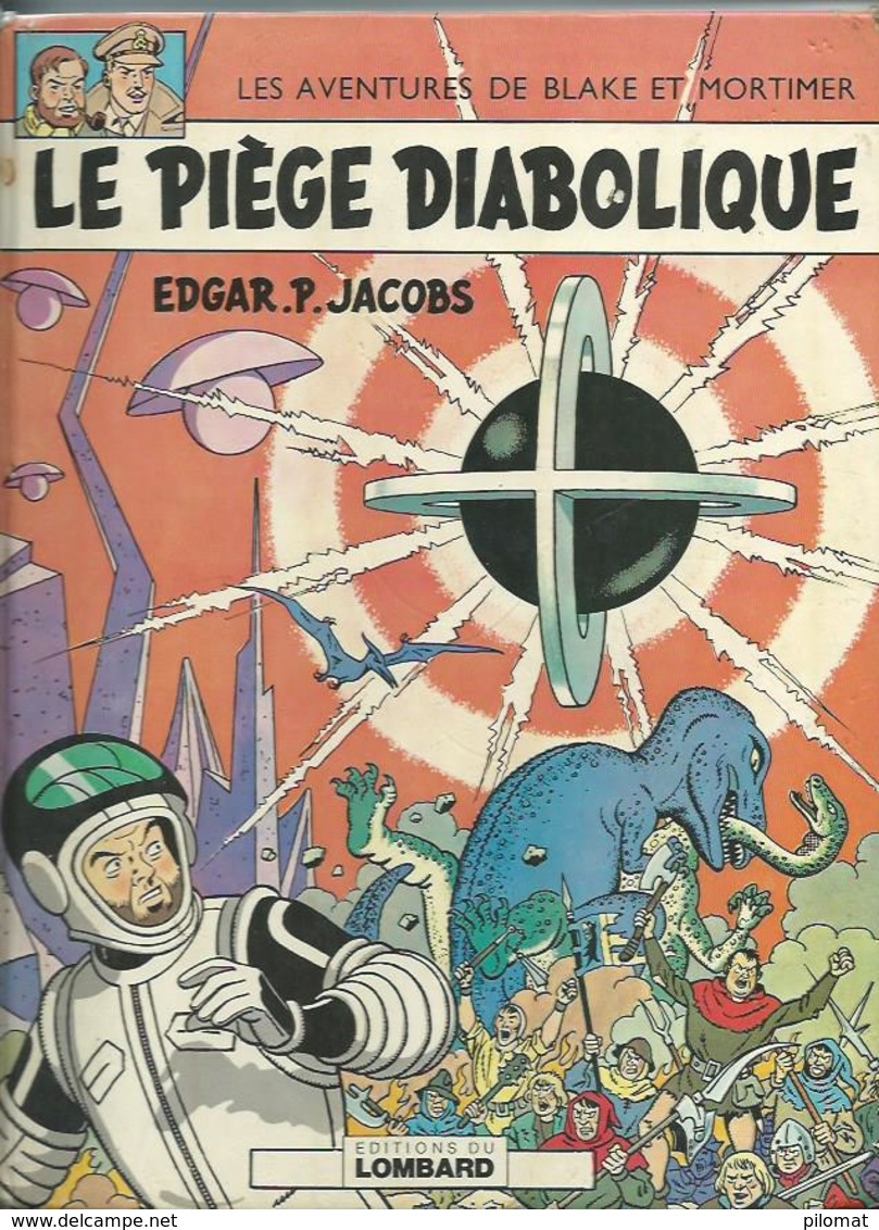 Blake Et Mortimer 8 Le Piège Diabolique  JACOBS  Edition Ancienne - Blake Et Mortimer