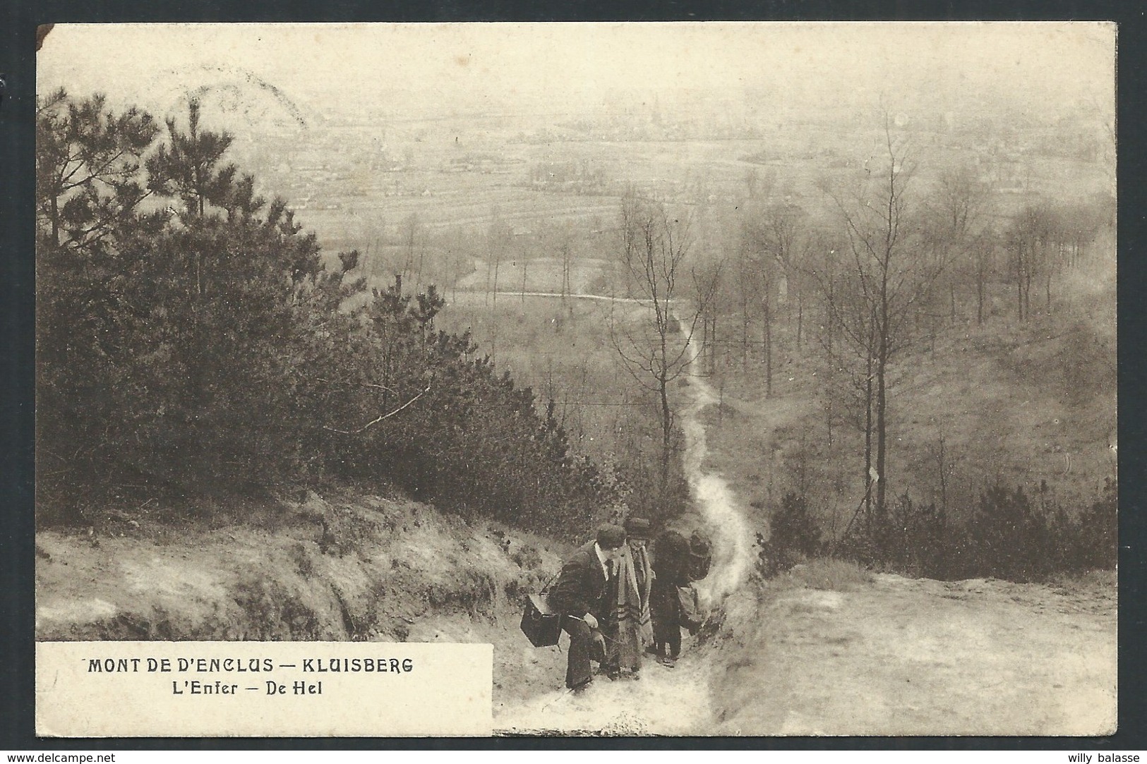 +++ CPA - MONT DE L'ENCLUS - KLUISBERG - L'Enfer - Carte Animée   // - Kluisbergen