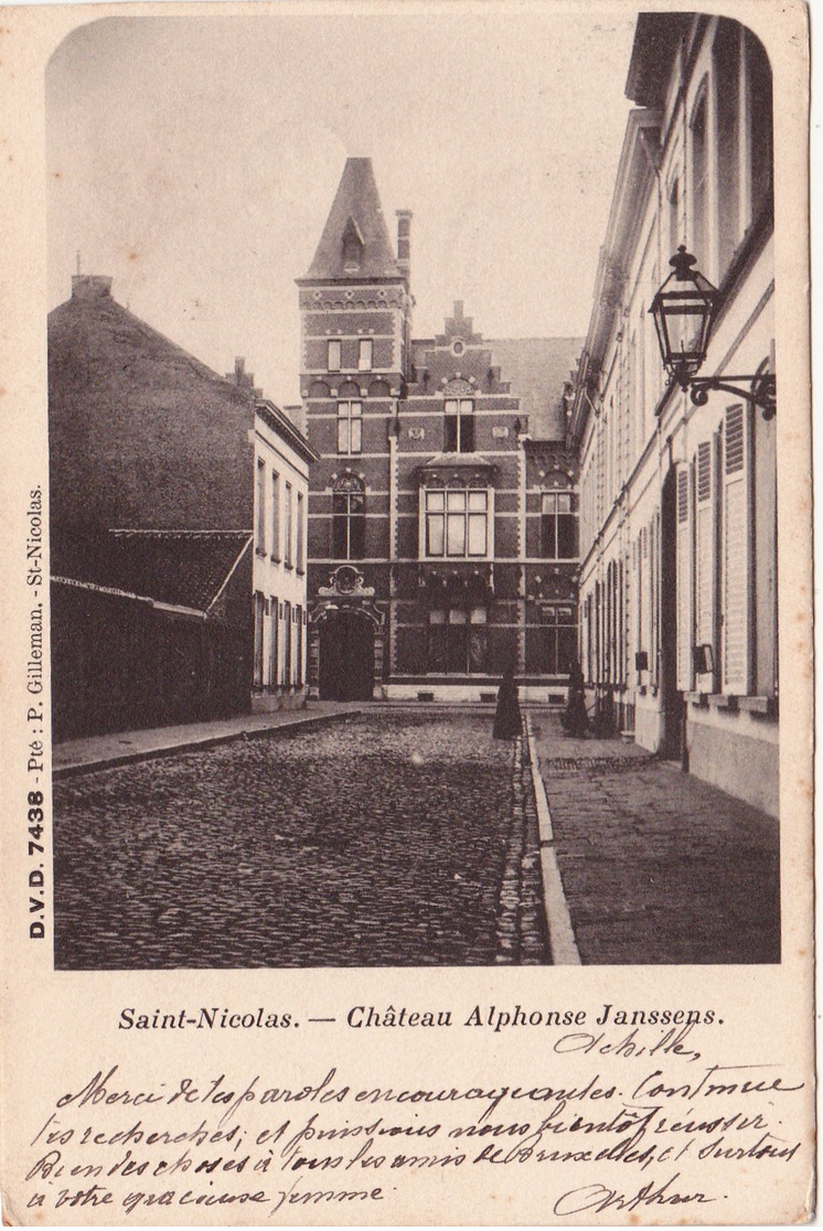 Sint-Niklaas :Château Alphonse Janssens. - Sint-Niklaas