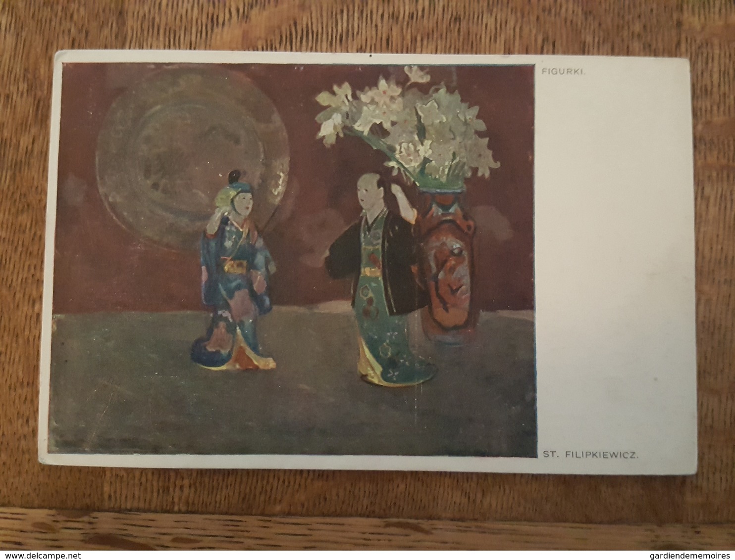 Tableau Japonais - Japon - Figurki De St. Filipkiewicz - Pintura & Cuadros