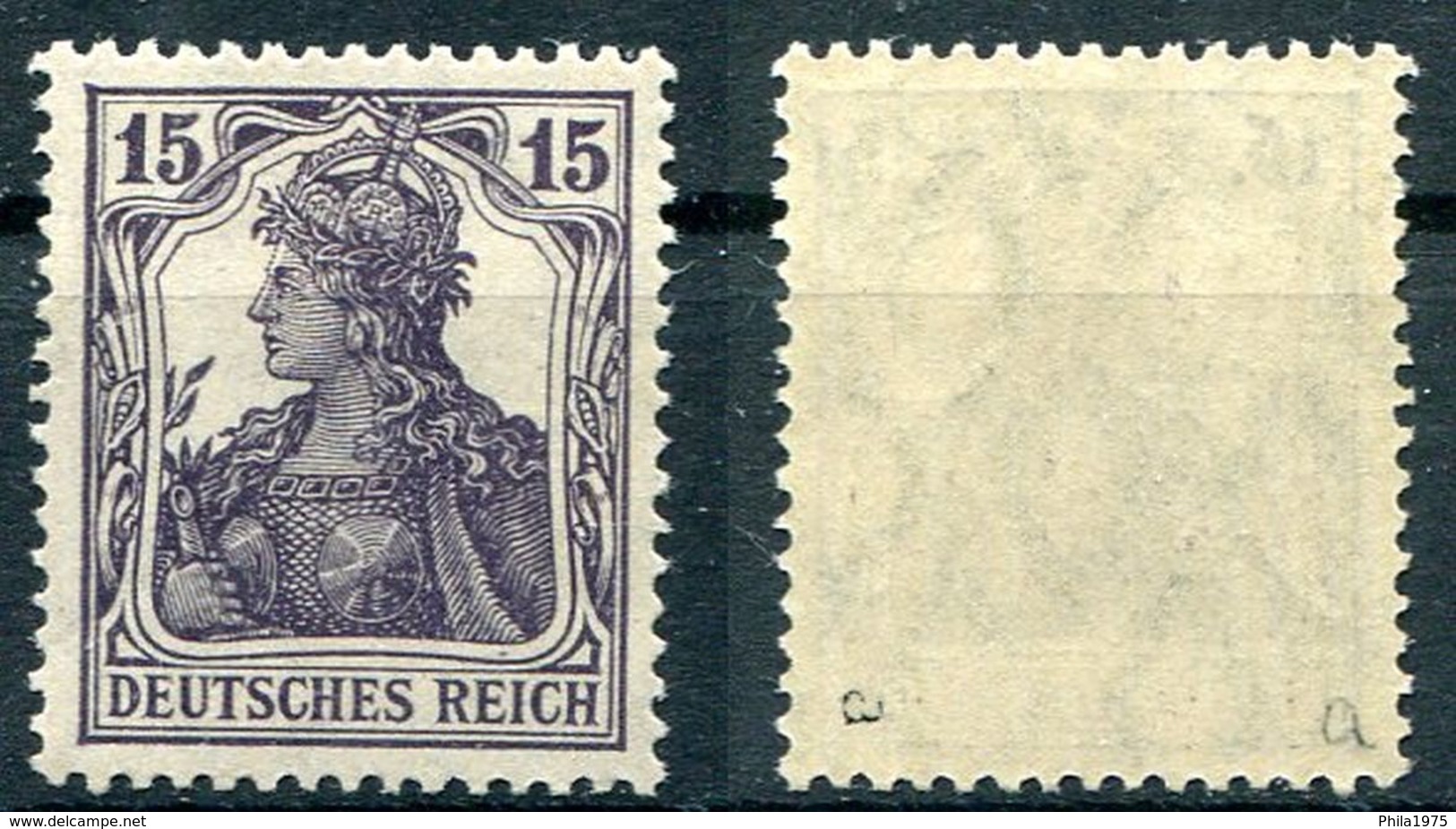 Deutsches Reich Michel-Nr. 101a Postfrisch - Geprüft - Ungebraucht