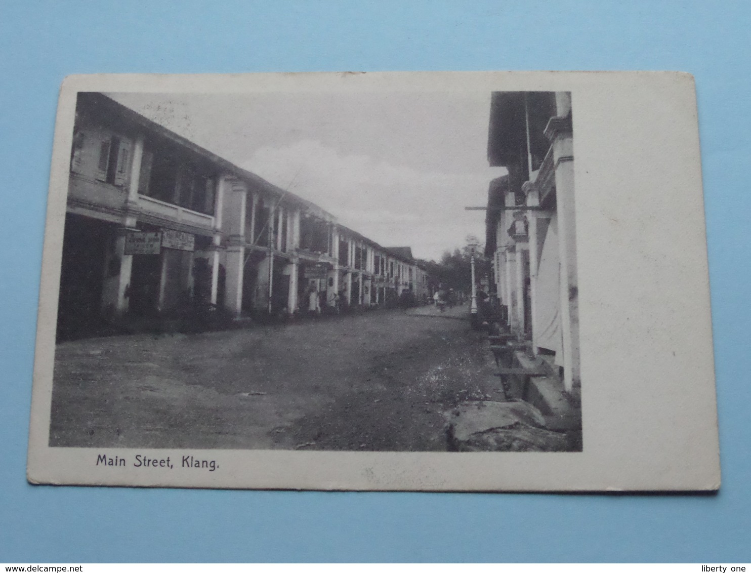 Main Street KLANG ( N° 101 The Federal Rubber Stamp C° Kuala Lumpur ) Anno 1909 ( Zie/voir/see Photo ) ! - Malaysia