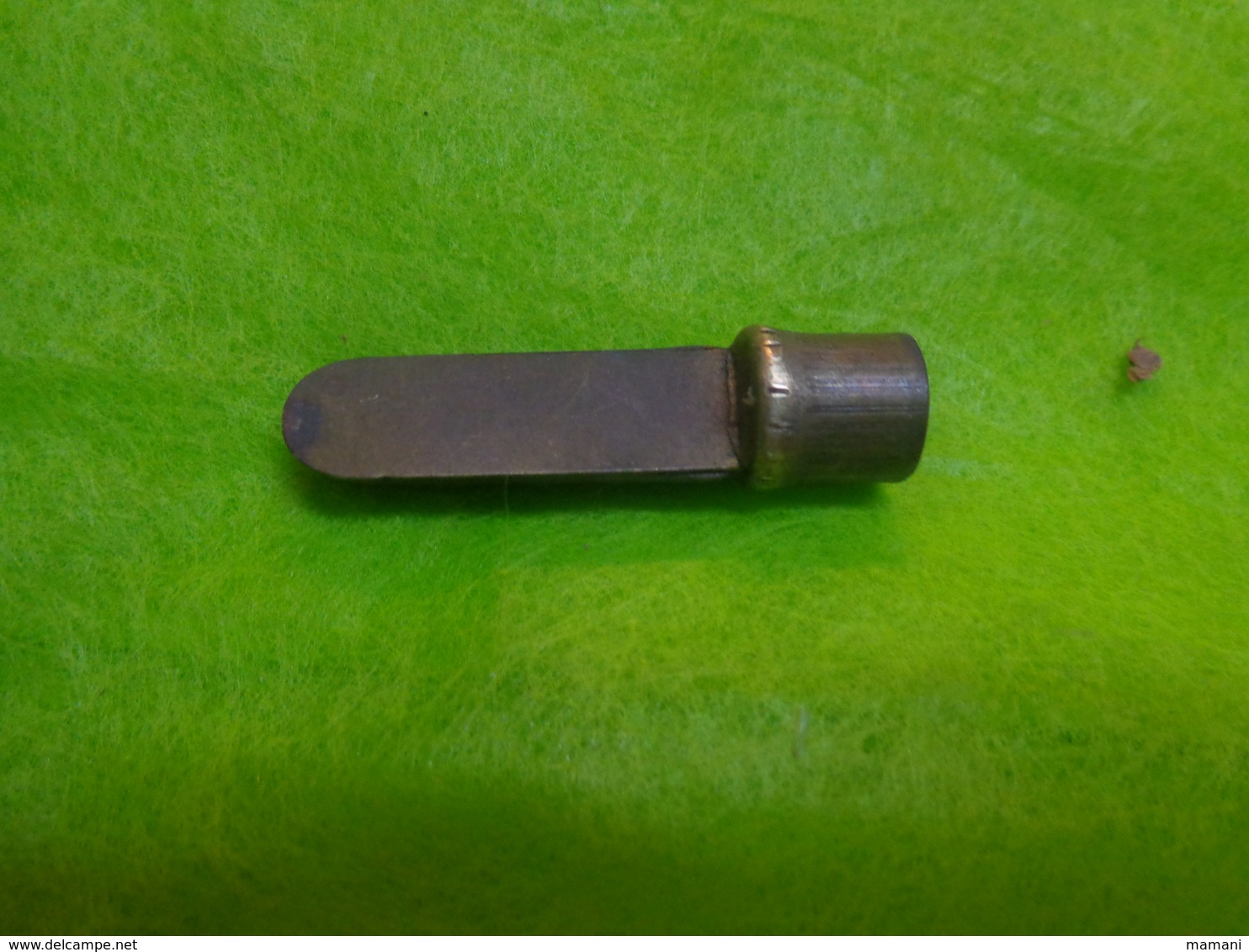 Embout Instrument ??? A Determiner Cuivre Long 4.4cm - Autres & Non Classés