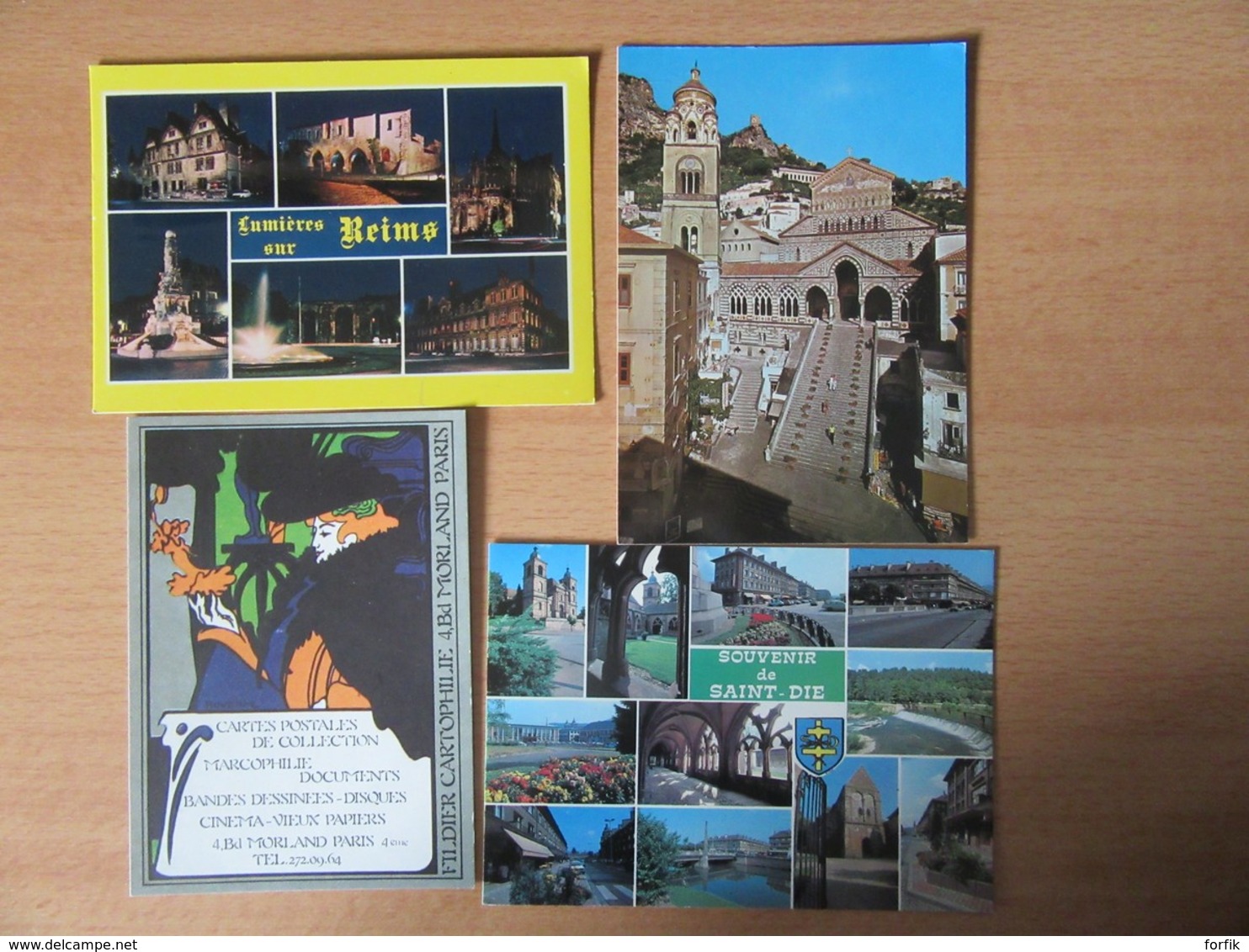 France, Hollande, Italie, Allemagne - Lot De 8 Cartes Postales Modernes (CPM) Dont Animées, Non-circulées - Autres & Non Classés