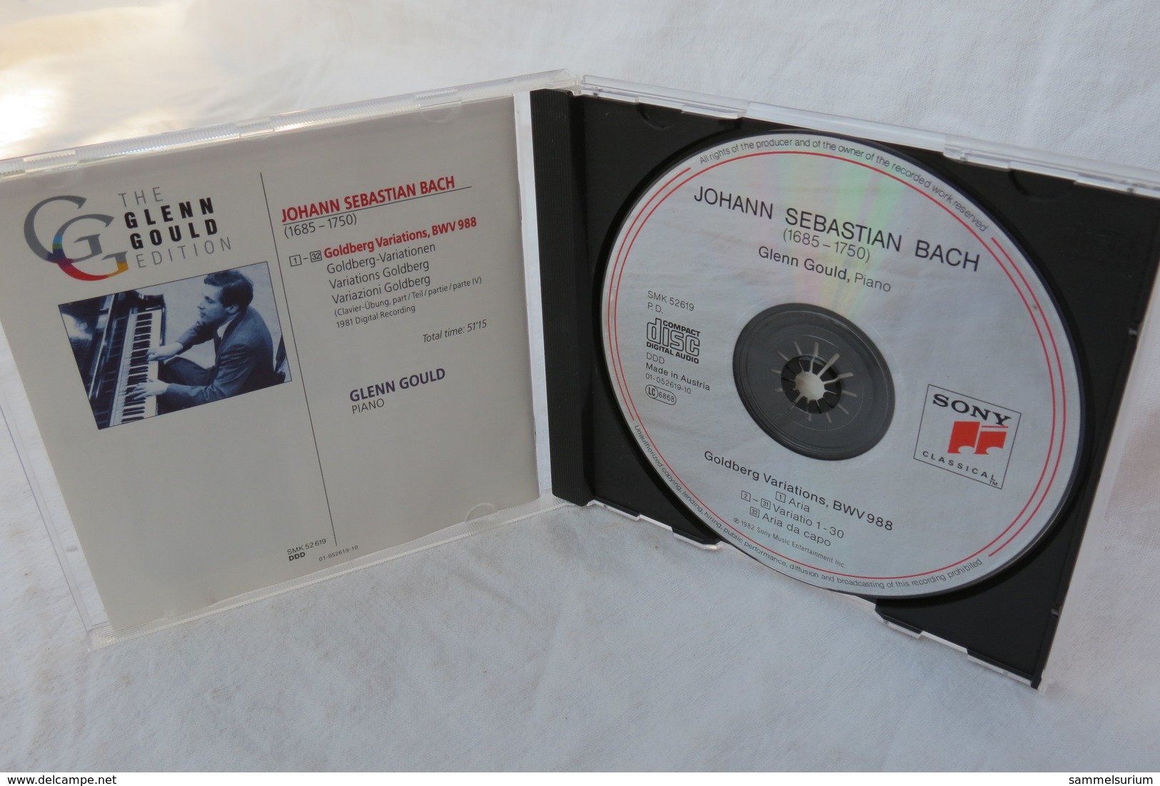 CD "The Glenn Gould Edition" J.S.Bach, Goldberg Variations BWV 988, Version 1981 - Classical