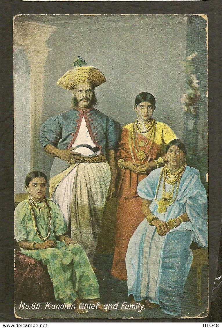 CP-KANDIAN Chief And Family - Autres & Non Classés