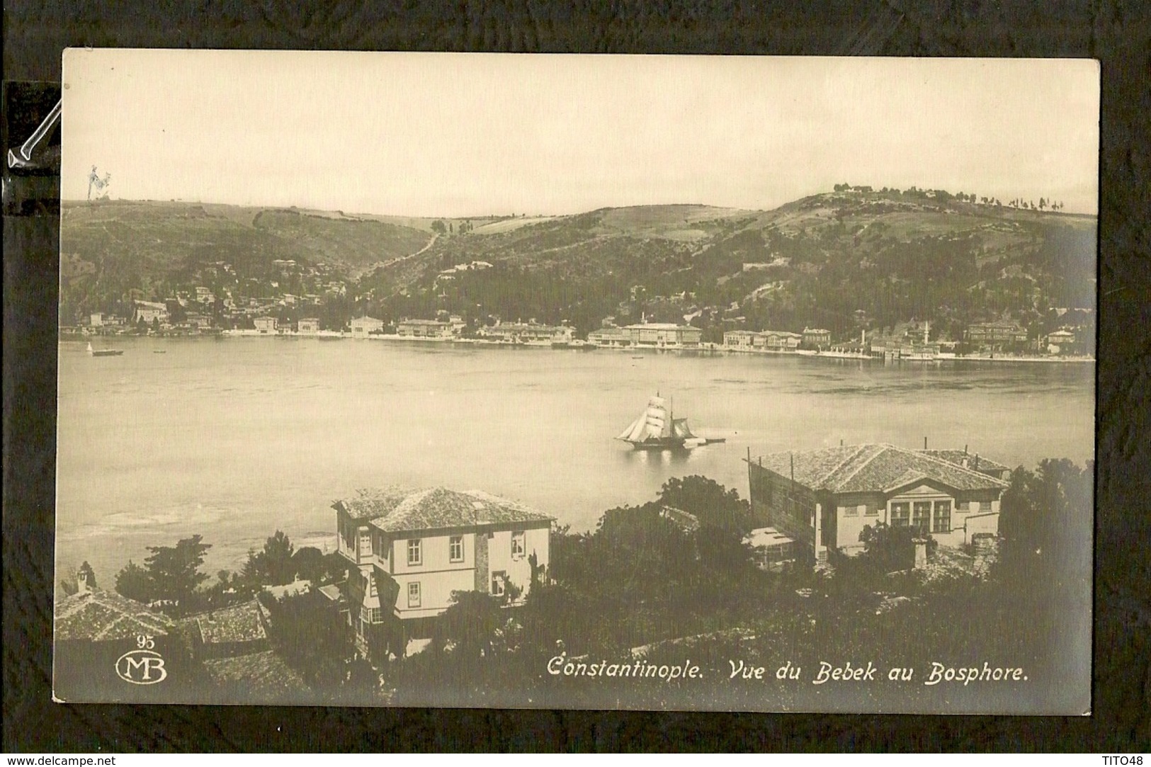 CP-Constantinople - Vue Du Bebek Au Bosphore - Turchia