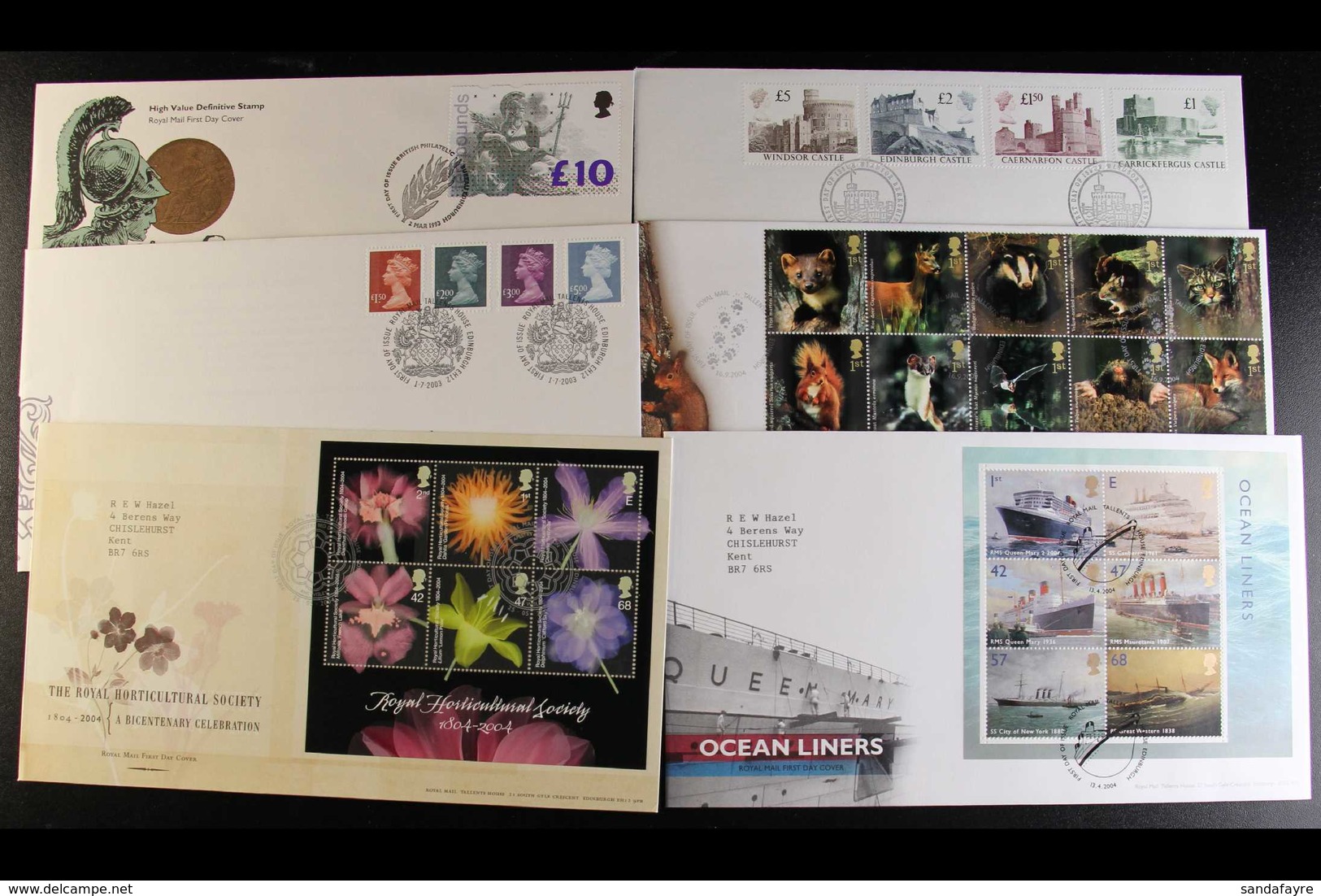 GB.FIRST DAY COVERS - FDC